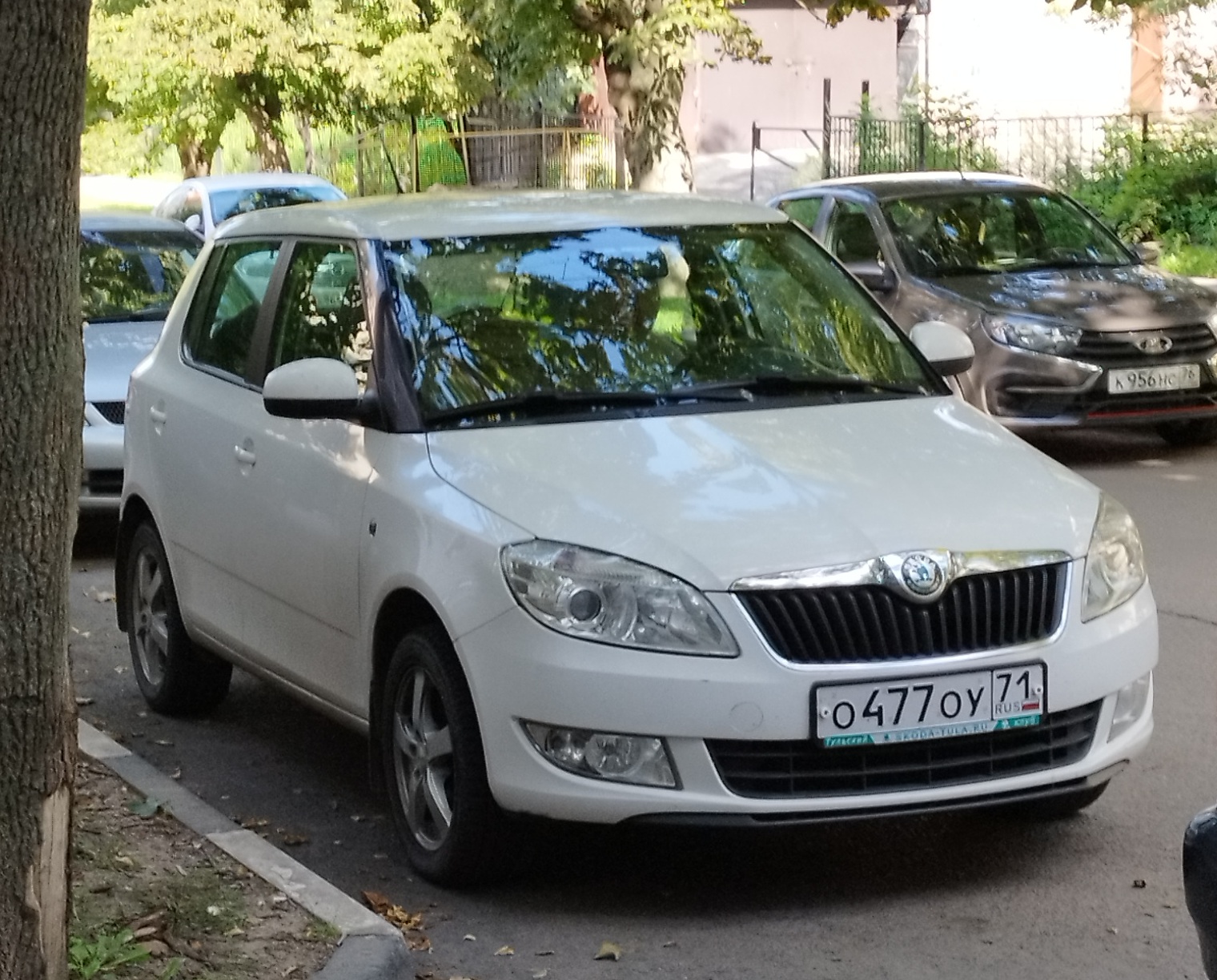 о 477 оу 71, Skoda Fabia 