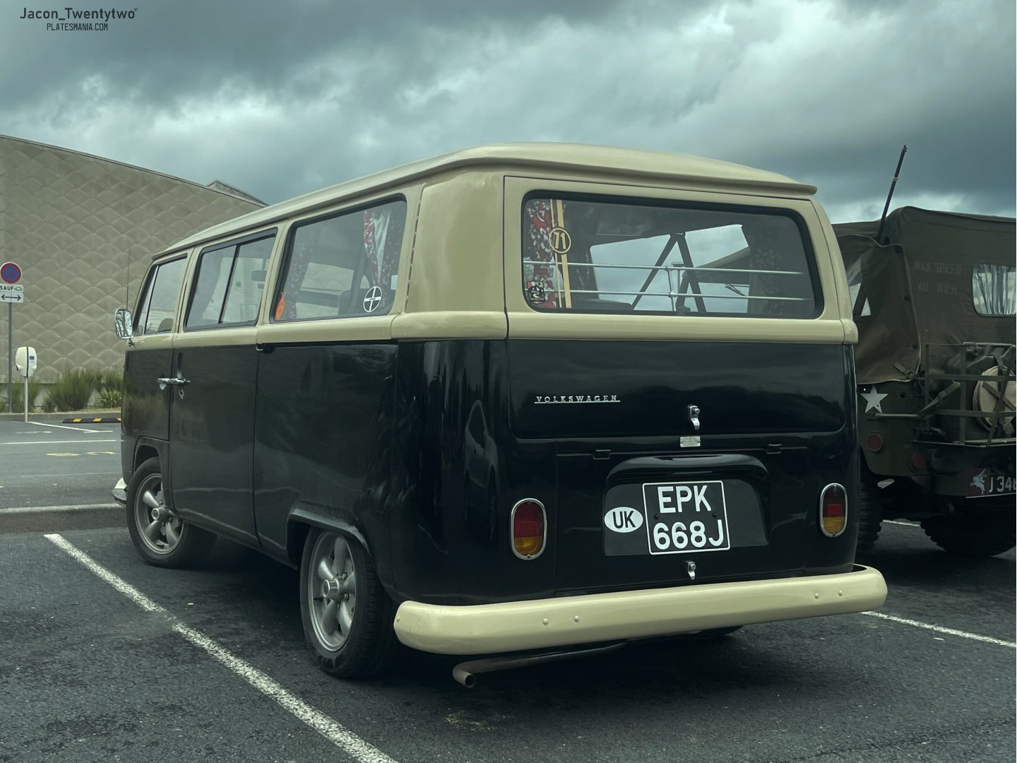 EPK668J, Volkswagen Kombi 2nd gen Bus/Kombi Van (T2a), 1967–1972