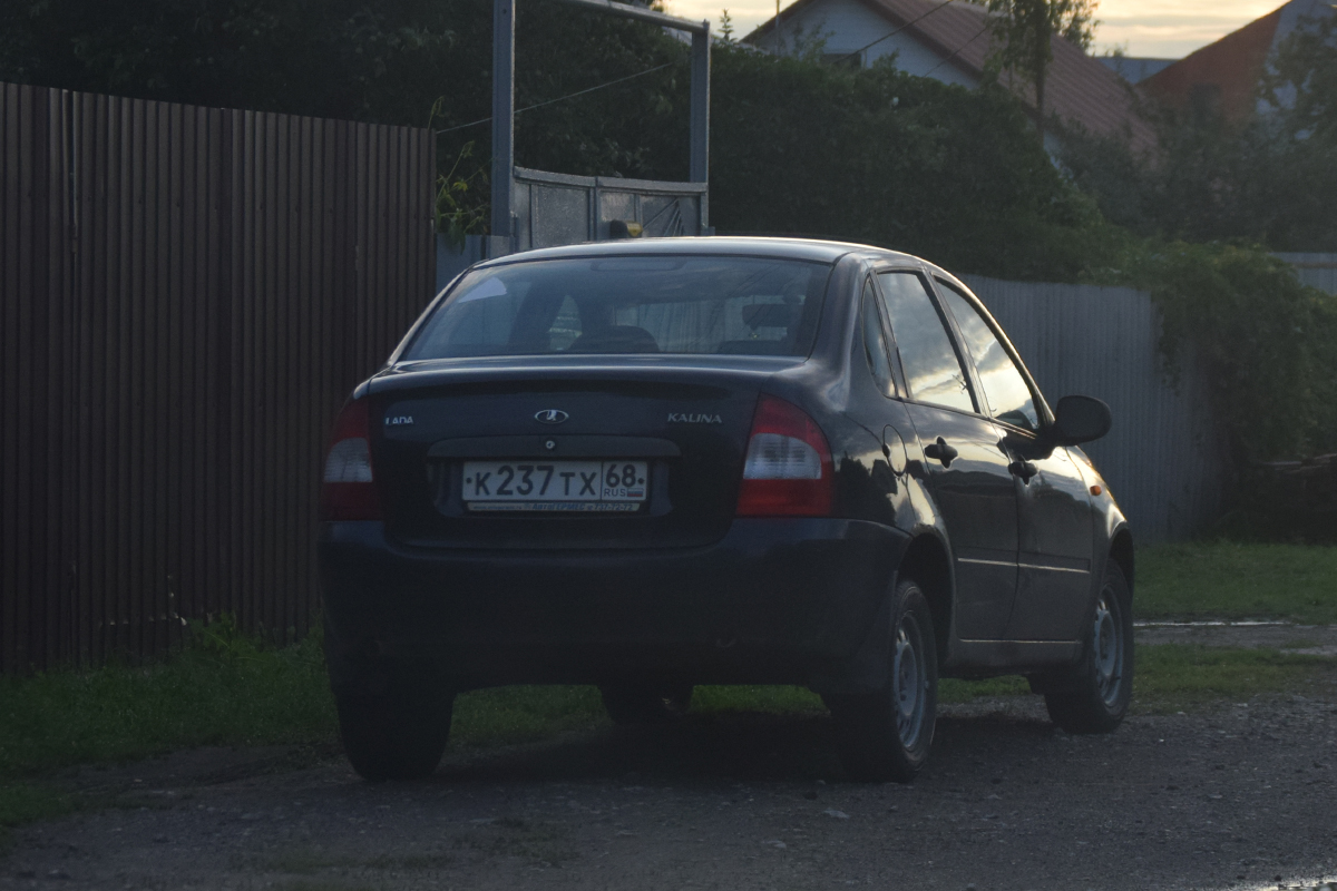 к 237 тх 68, Lada (VAZ) 1118 Kalina 