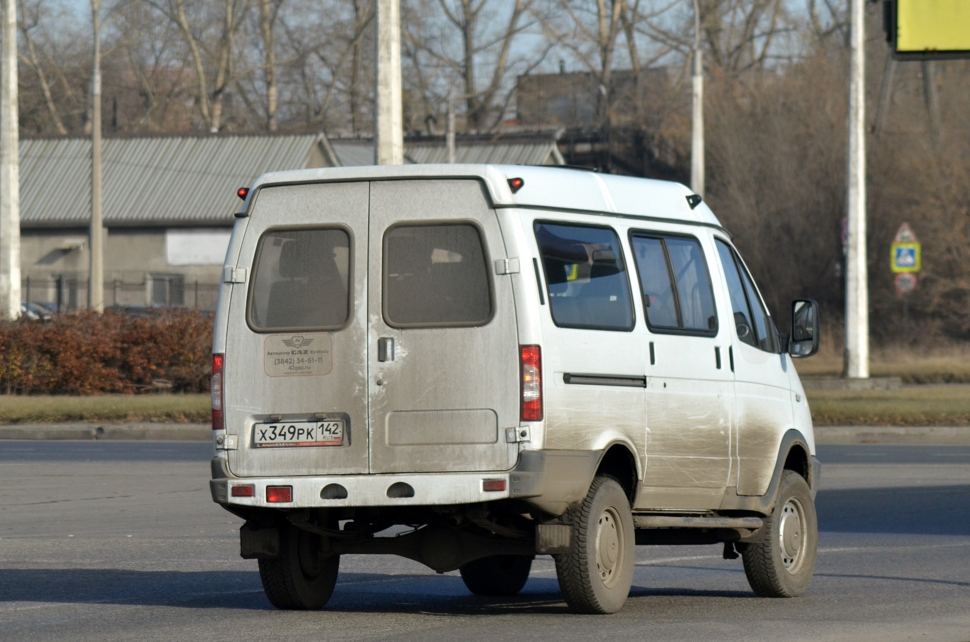 х 349 рк 142, GAZ Соболь (Sobol) 2217 Minibus, facelift, 2003–