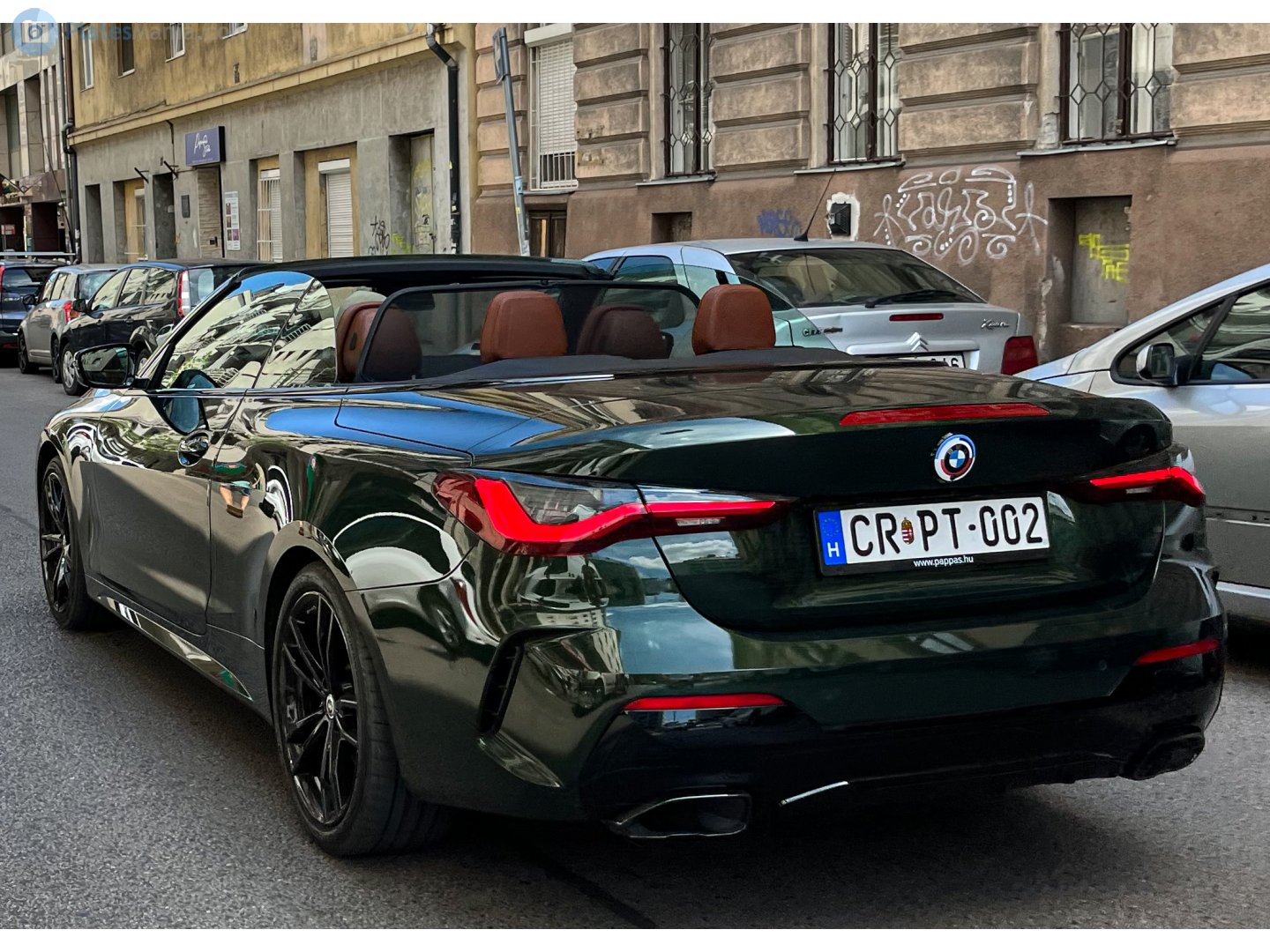 CR PT-002, BMW 4 Series 2nd gen Cabrio (G23), 2020–