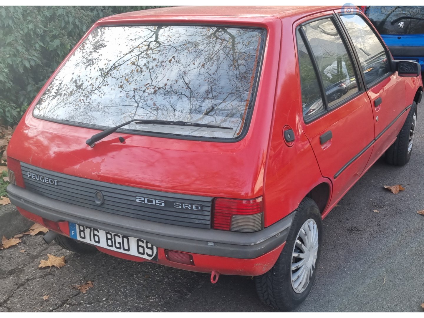 876 BGD 69, Peugeot 205 1st gen 5-door Hatch (20A/C), 1983–1998