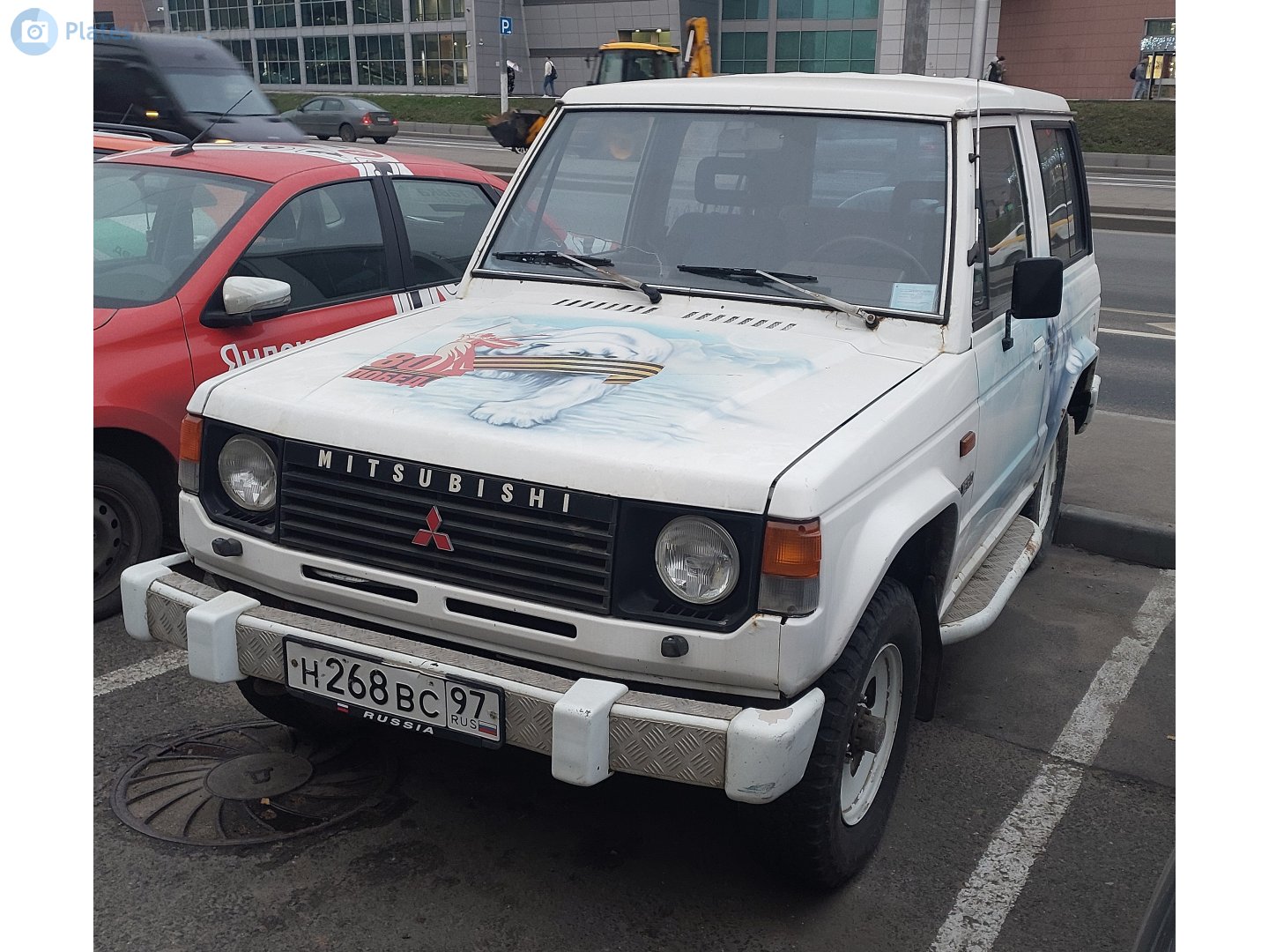 н 268 вс 97, Mitsubishi Pajero 