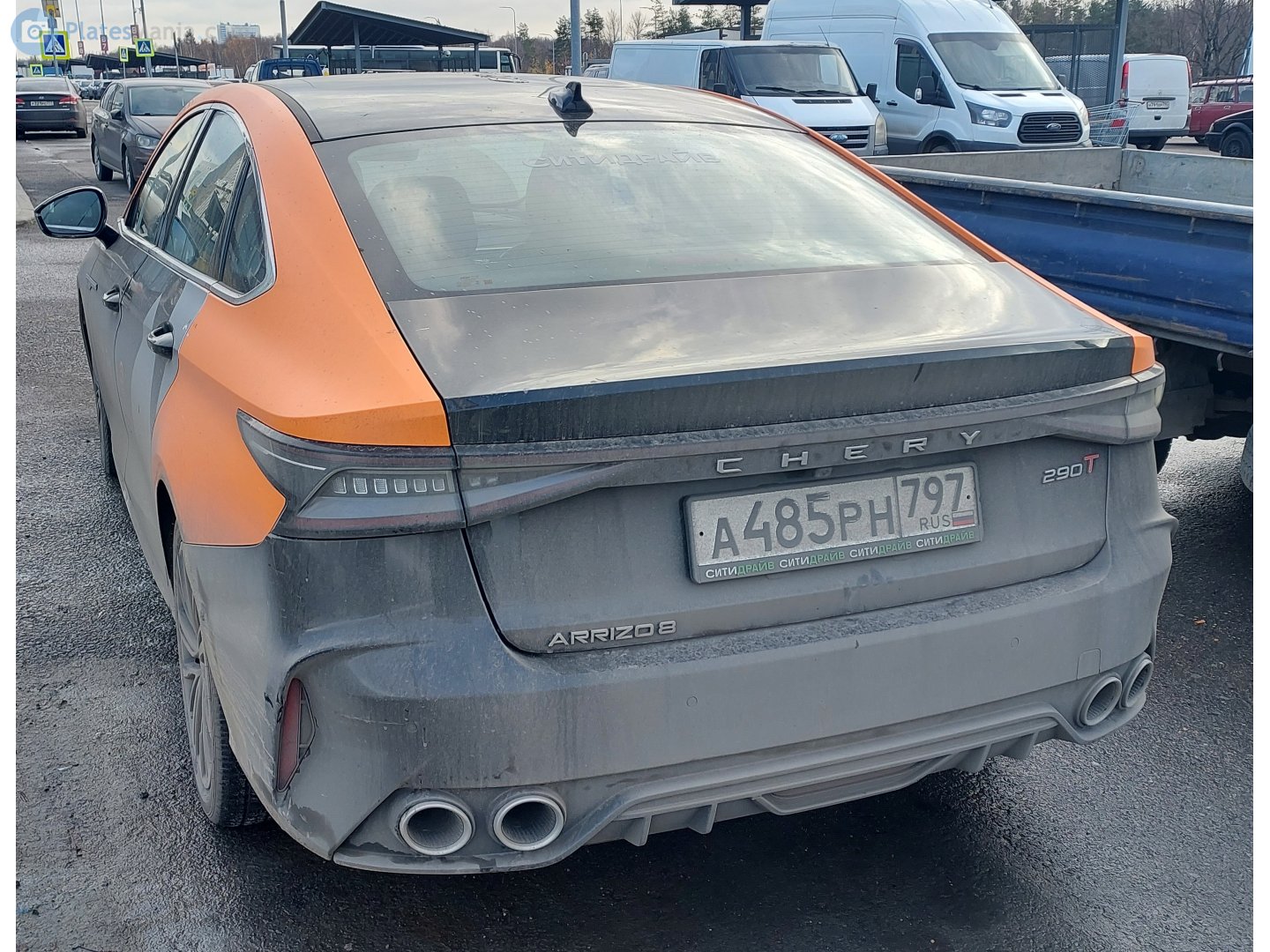 а 485 рн 797, Chery (Chirey) Arrizo 8 