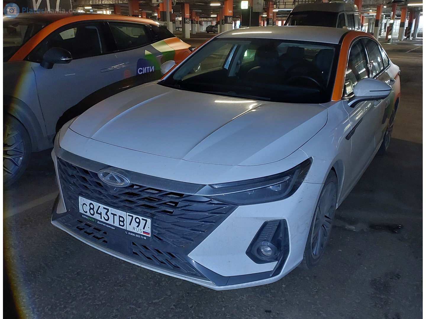 с 843 тв 797, Chery (Chirey) Arrizo 8 