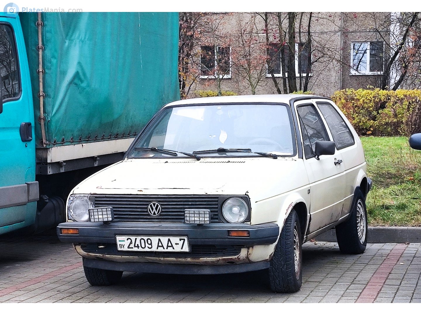 2409 AA-7, Volkswagen Golf 2nd gen 3-door Hatch (19/1G), 1983–1992