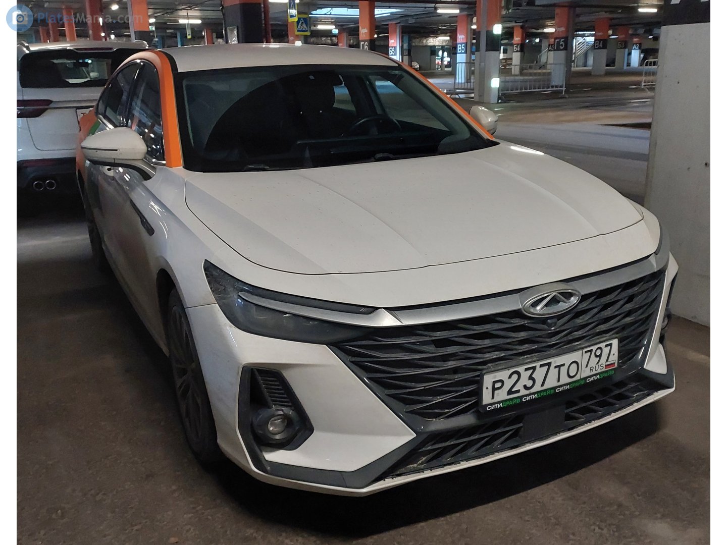 р 237 то 797, Chery (Chirey) Arrizo 8 