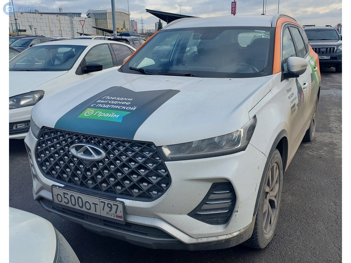 о 500 от 797, Chery (Chirey) Tiggo 7 2nd gen (Pro/Plus) (T1E; Global-market), 2020­–