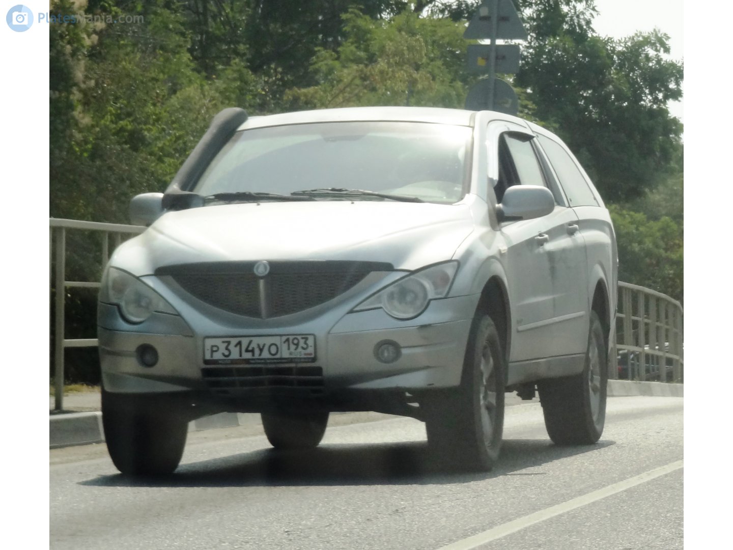 р 314 уо 193, SsangYong (KGM) Actyon 1st gen Sports Pickup (QJ; Q100), 2006–2011