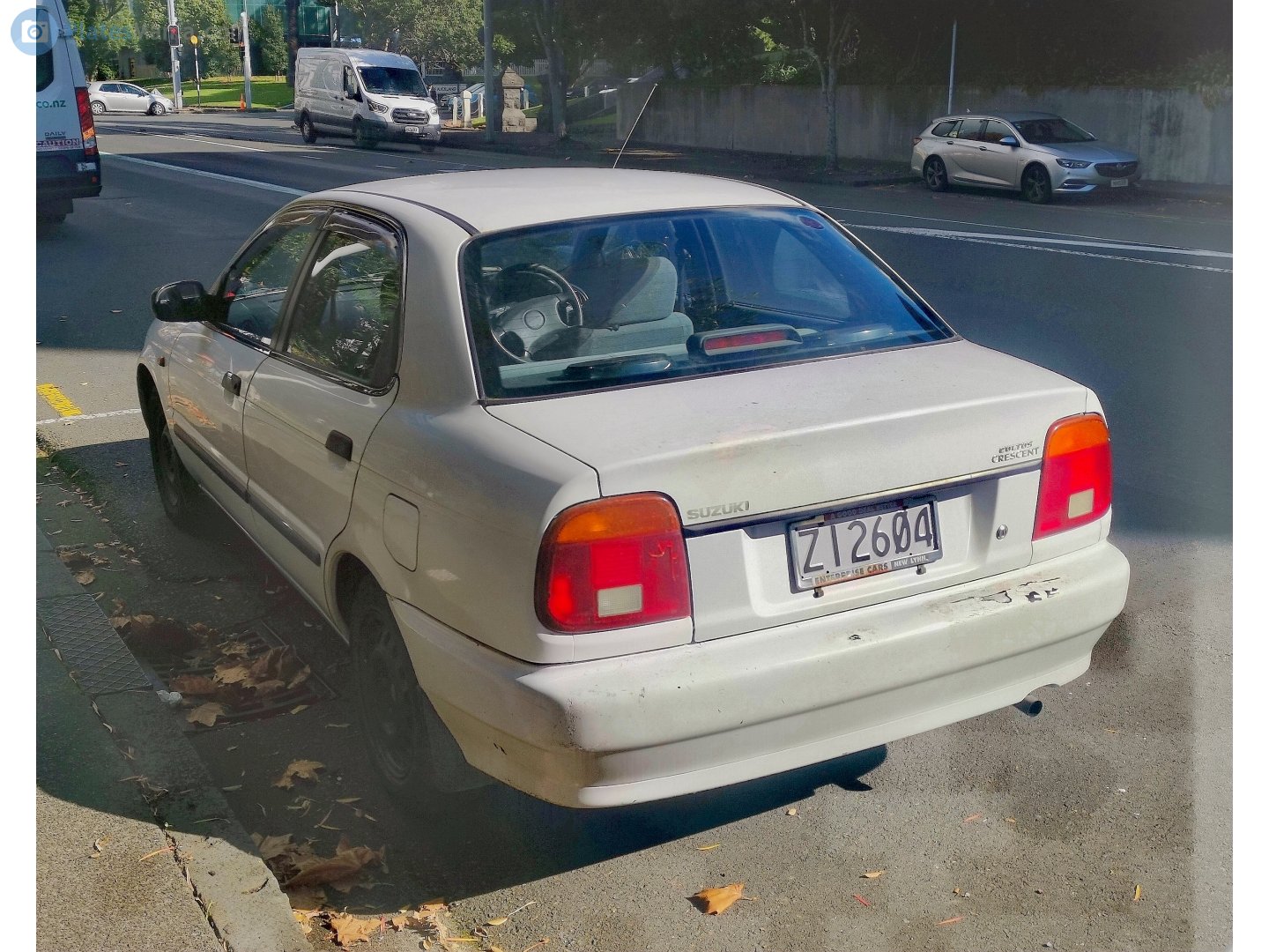 ZI2604, Suzuki Cultus 3rd gen (Crescent) Sedan (GA/GB/GC/GD), 1995–2002