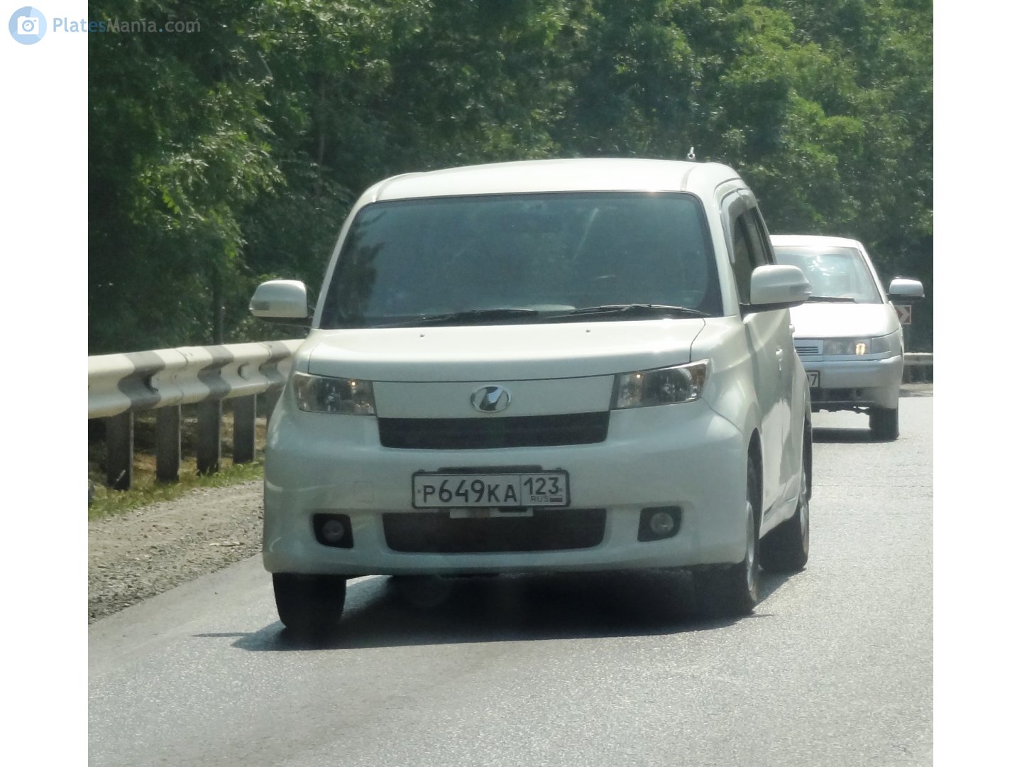 р 649 ка 123, Toyota bB 2nd gen (QNC20), 2005–2016