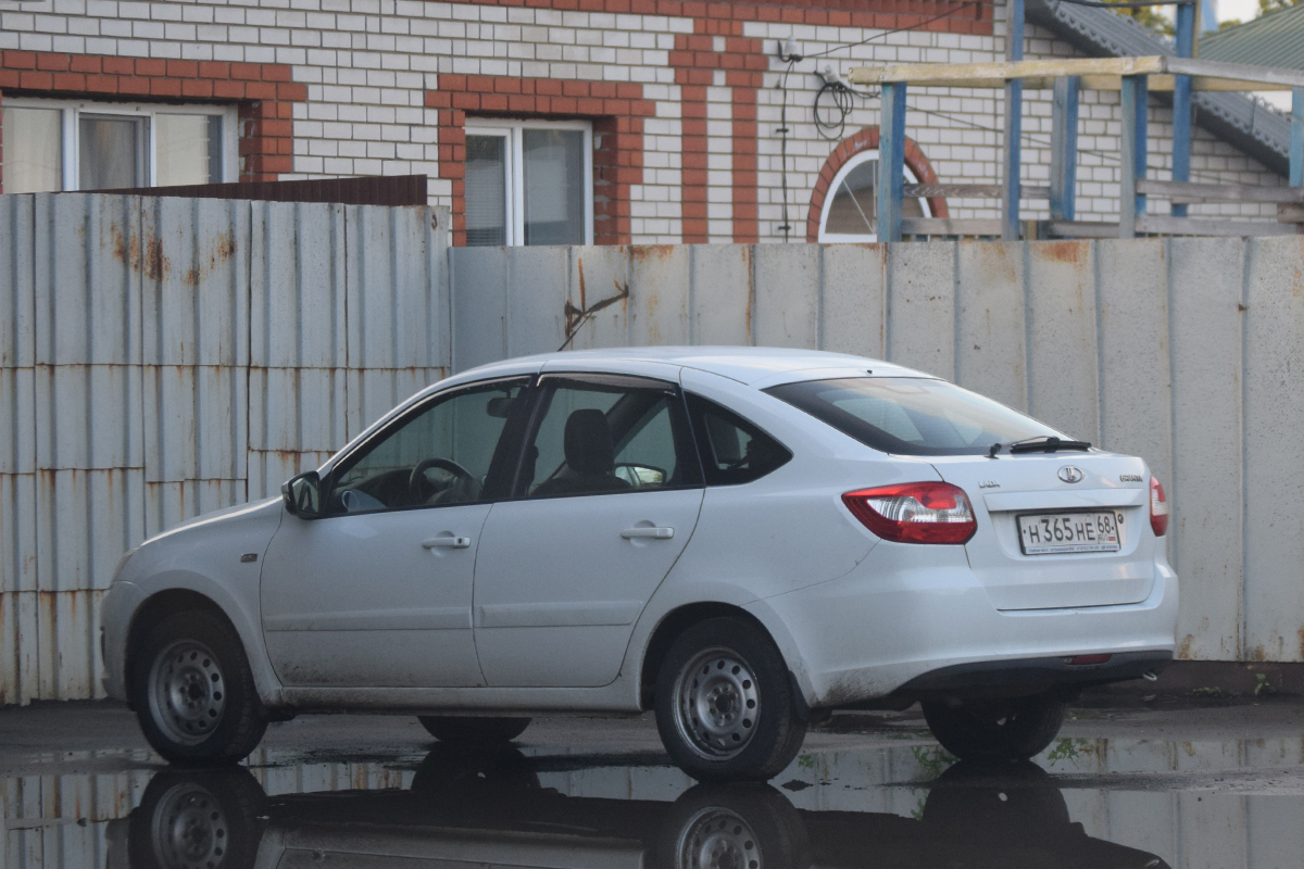 н 365 не 68, Lada (VAZ) 2191 Granta 2191, 2014–2018