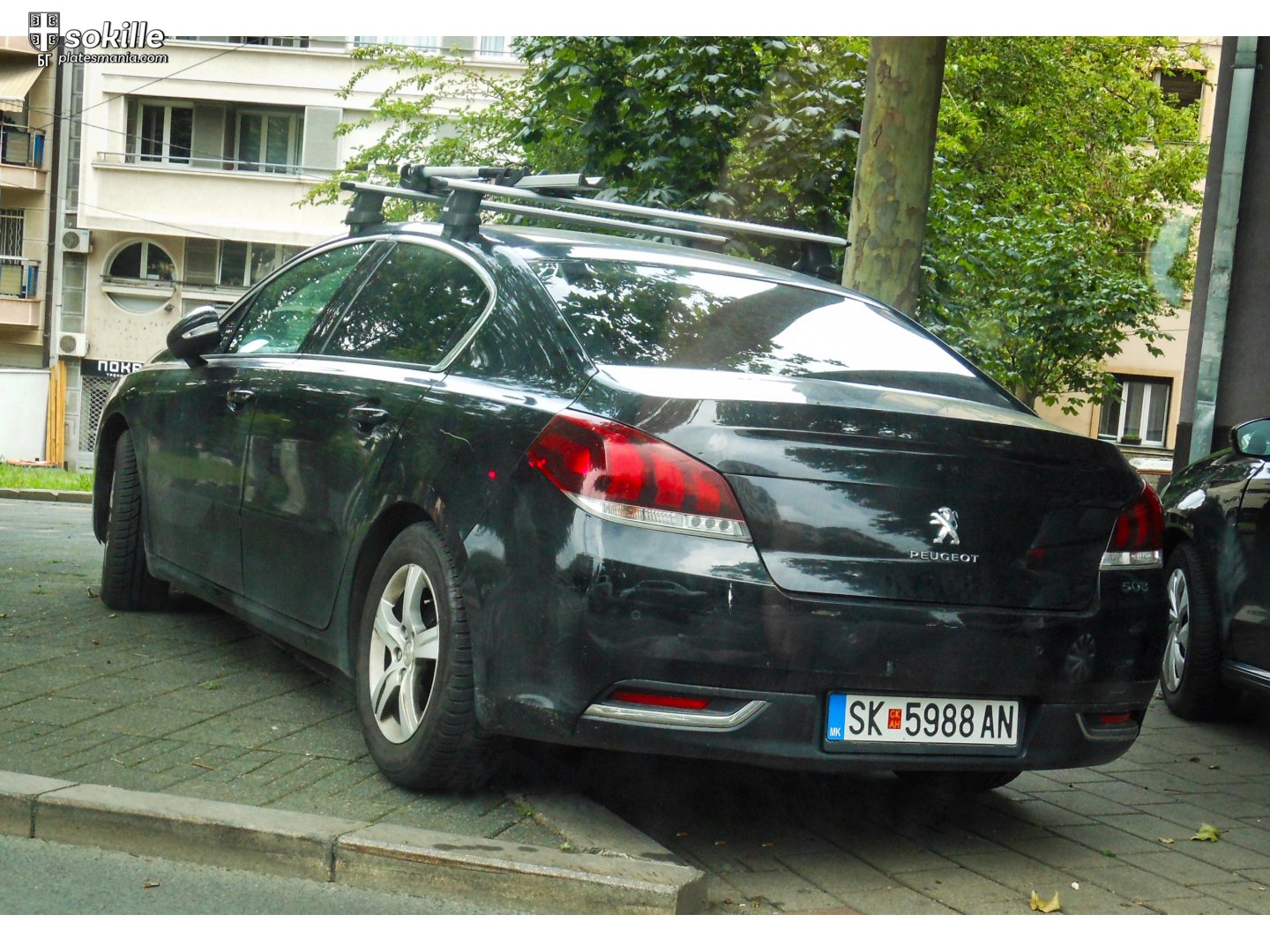 SK 5988 AN, Peugeot 508 1st gen Sedan (W23), facelift, 2014–2018