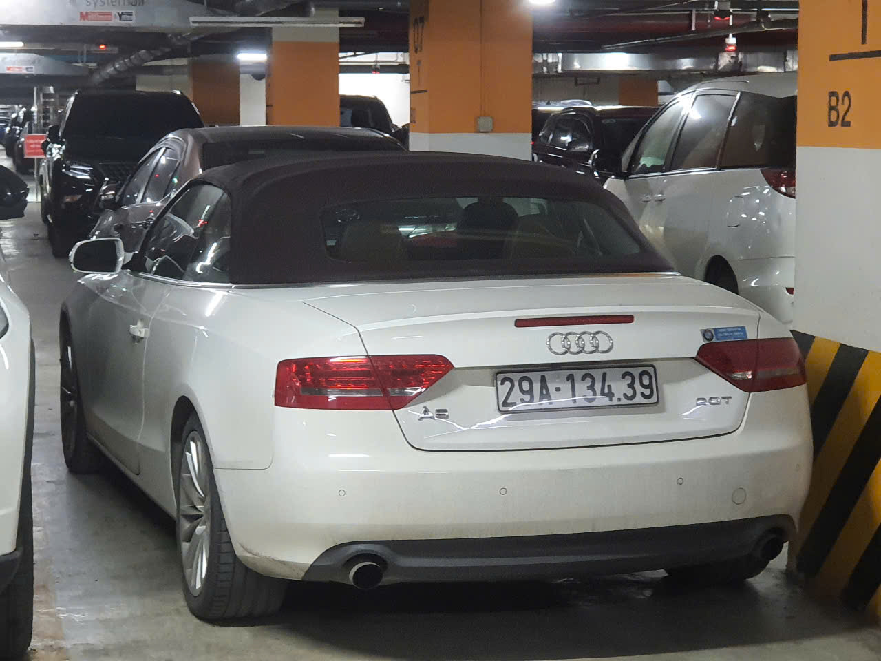 29A-134.39, Audi A5 1st gen Cabriolet (B8/8F7), 2009–2011