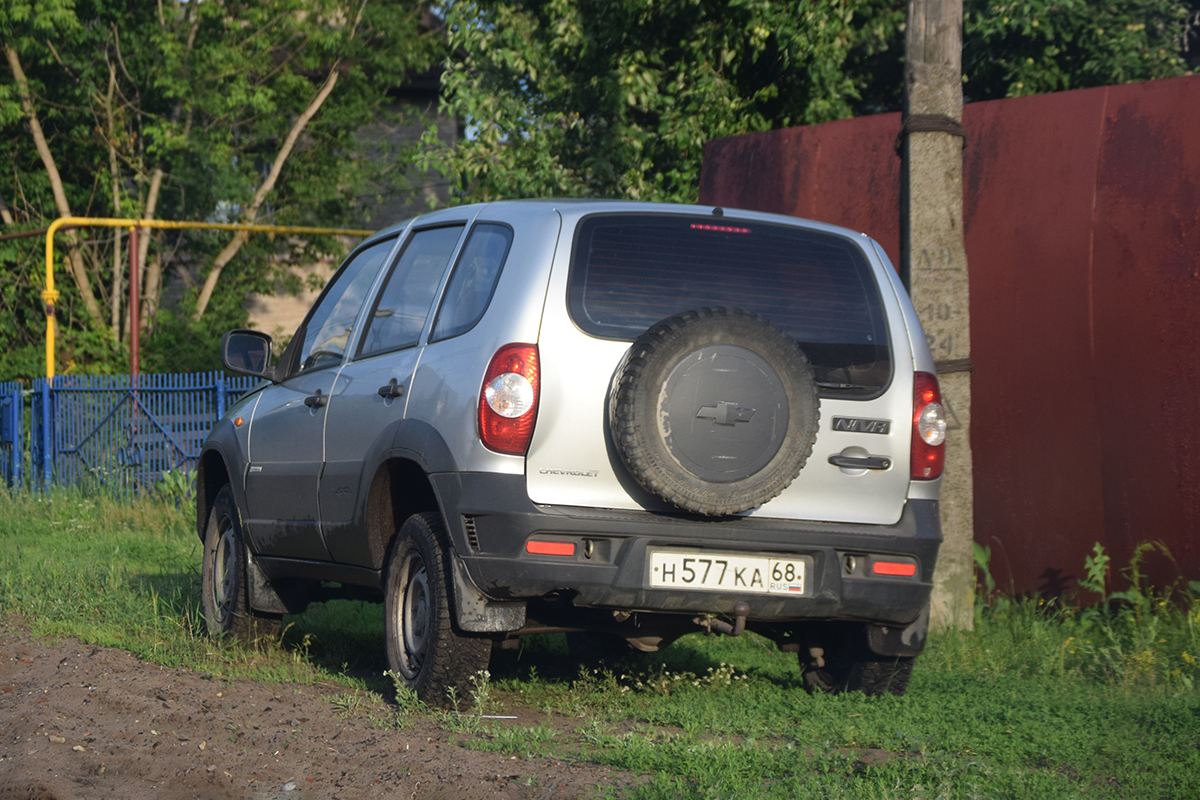 н 577 ка 68, Chevrolet 2123 Niva 1st gen, facelift, 2009–2020