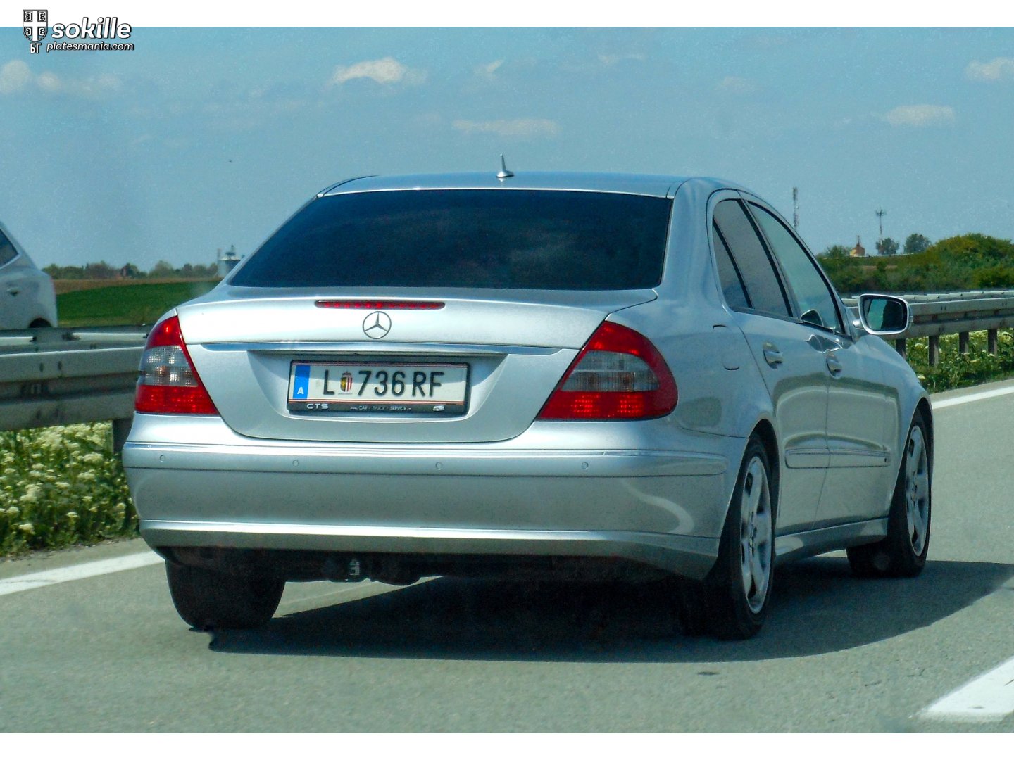 L 736 KF, Mercedes-Benz E-Klasse 3rd gen Sedan (W211), 2002­–2009