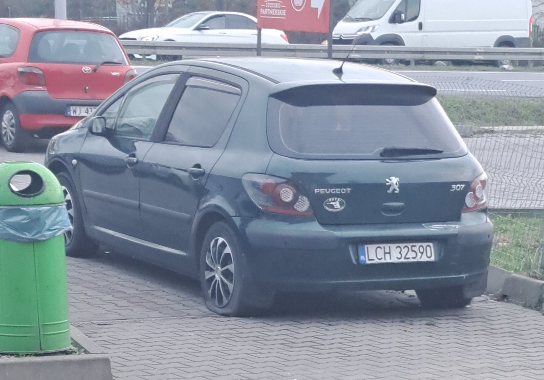 LCH 32590, Peugeot 307 1st gen 5-door Hatch (T5/T6), 2001–2008 (–2011 for LATAM- and –2014 for CN-market)