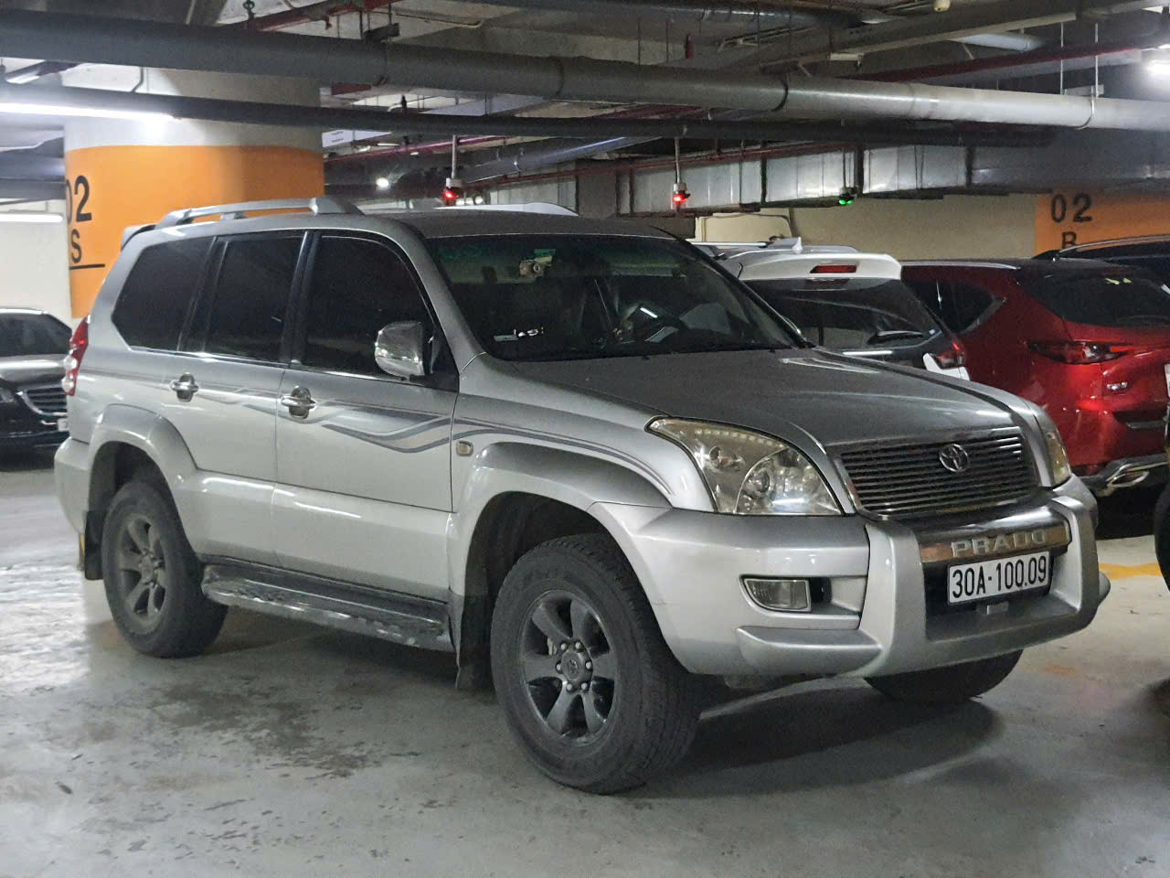 30A-100.09, Toyota Land Cruiser Prado 3rd gen 5-door SUV (J120), 2002–2009