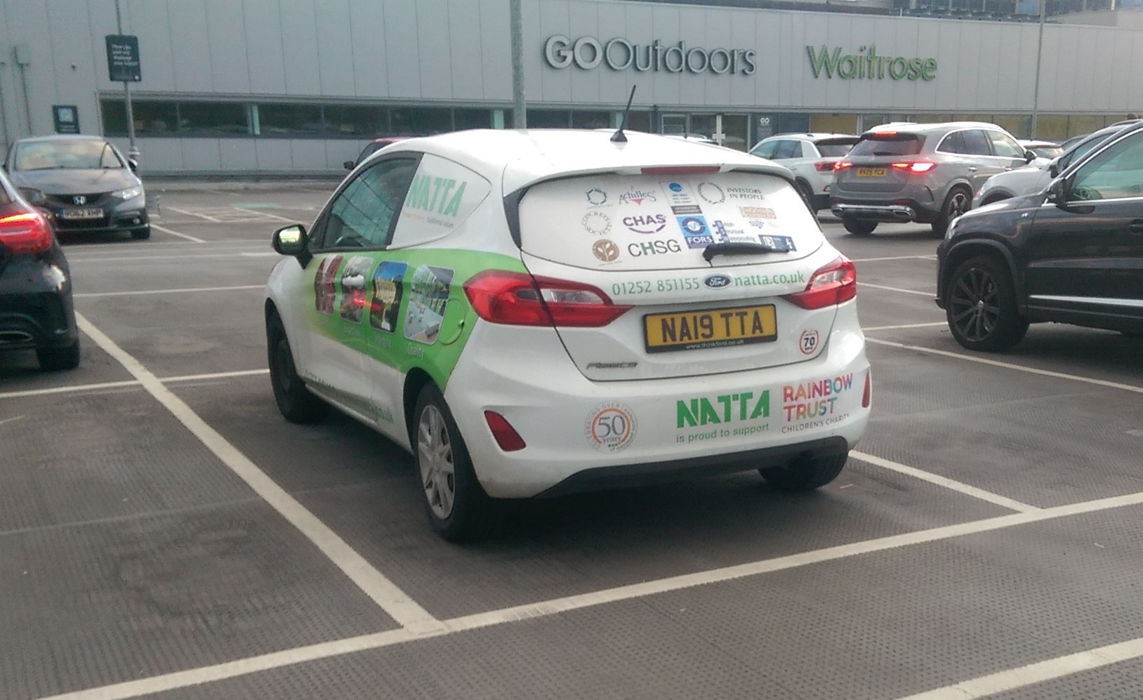 NA19TTA, Ford Fiesta 7th gen 3-door Van (B479), 2017–2023