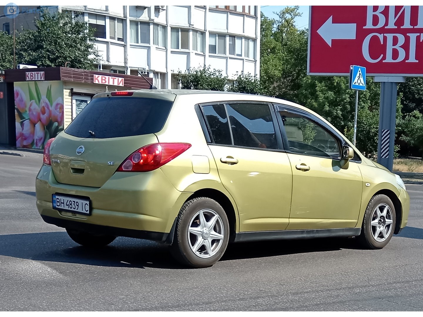 BH 4839 IC, Nissan Tiida 1st gen Hatch (C11), 2004–2012