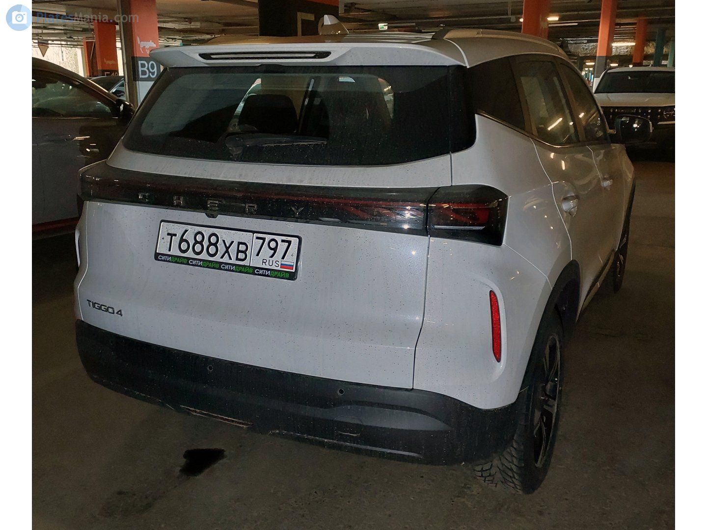 т 688 хв 797, Chery (Chirey) Tiggo 4 1st gen, 3rd facelift, 2024–