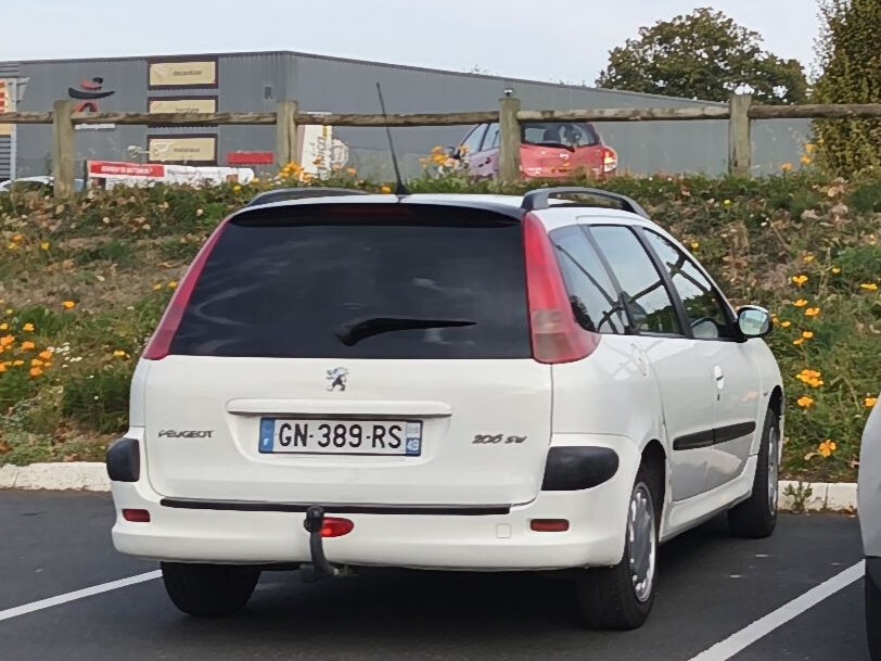 GN-389-RS, Peugeot 206 1st gen SW Wagon (T12), 2002–2006 (–2010 for LATAM-market)