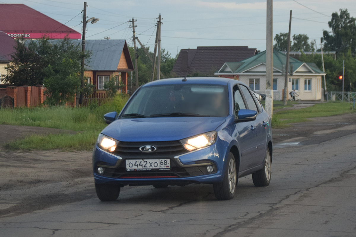 о 442 хо 68, Lada (VAZ) 2191 Granta 2191, facelift, 2018–