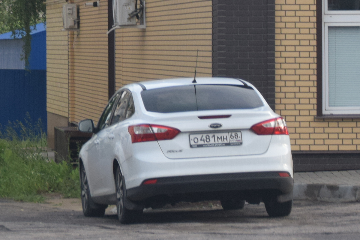 о 481 мн 68, Ford Focus 3rd gen Sedan (DYB; C346), 2011–2014