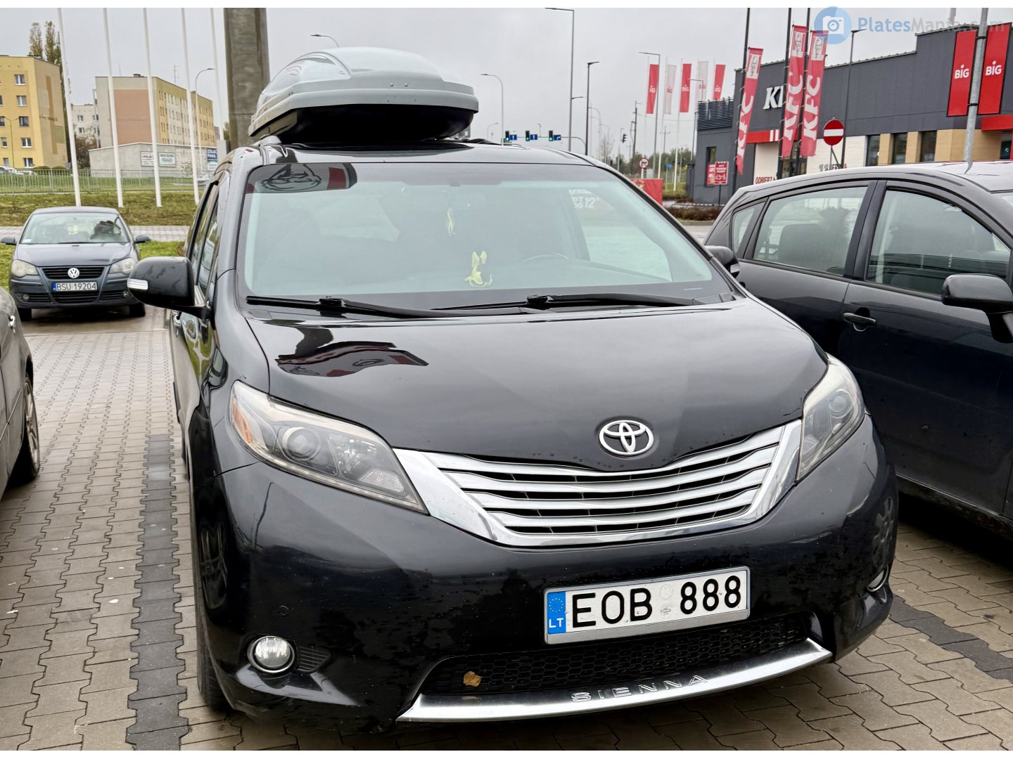 EOB 888, Toyota Sienna 3rd gen (XL30), 2010–2020