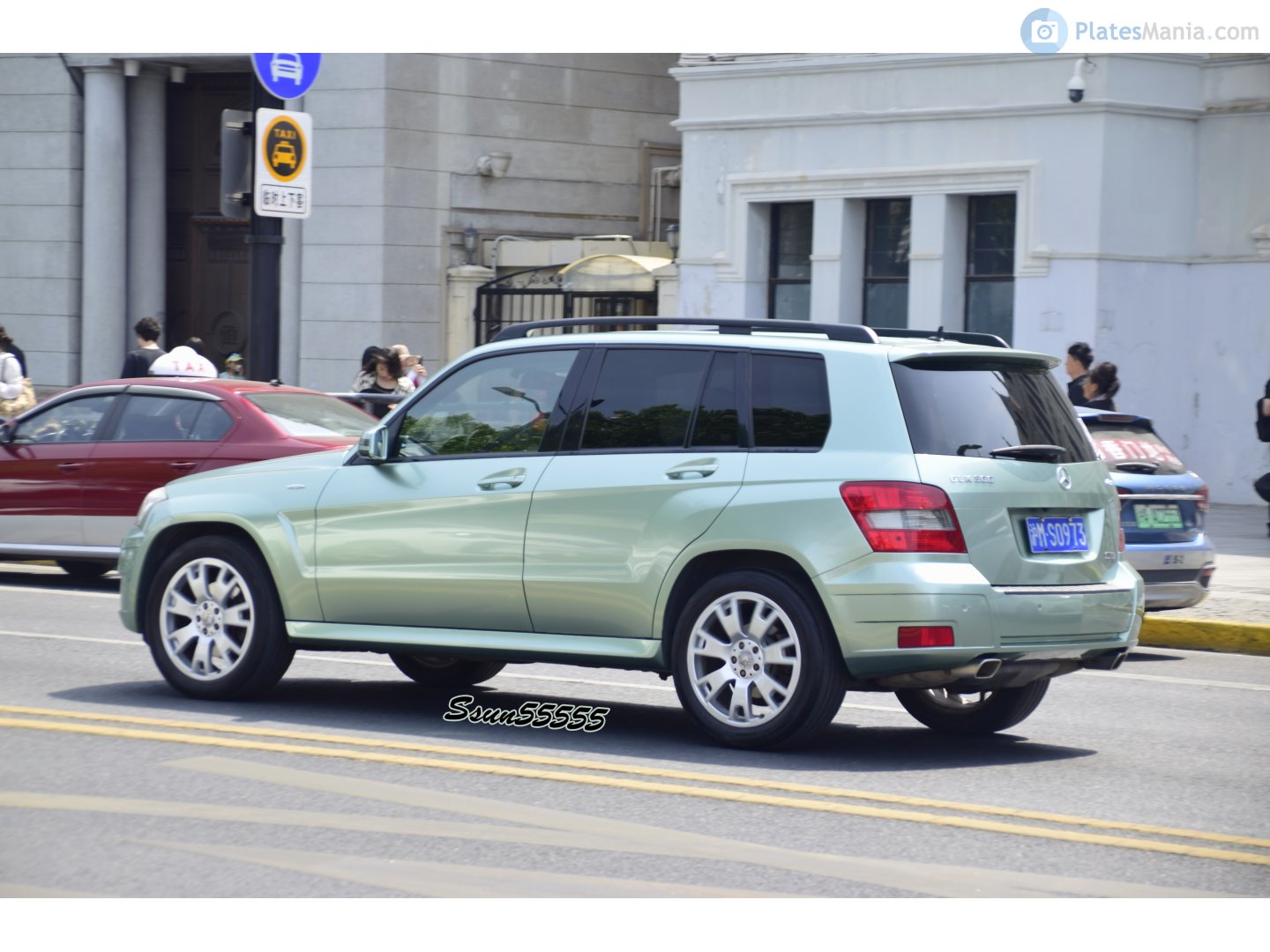 沪M·S0973, Mercedes-Benz GLK-Klasse 1st gen (X204), 2008–2012