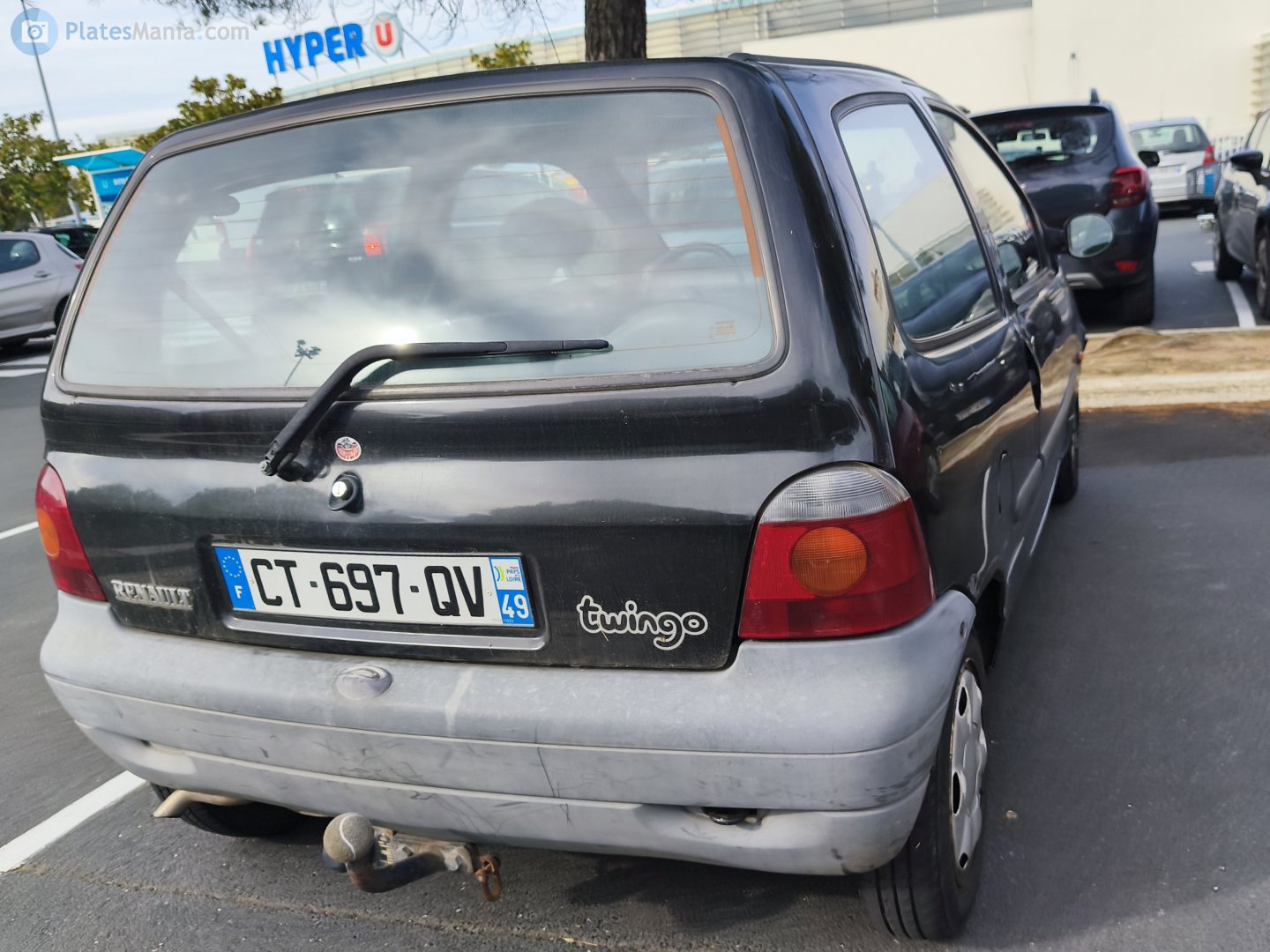 CT-697-QV, Renault Twingo 1st gen (C06), 1992–2007 (–2012 for CO-market)