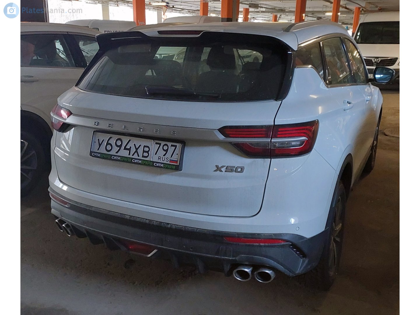 у 694 хв 797, BelGee X50 2023– (rebadged Geely Coolray)