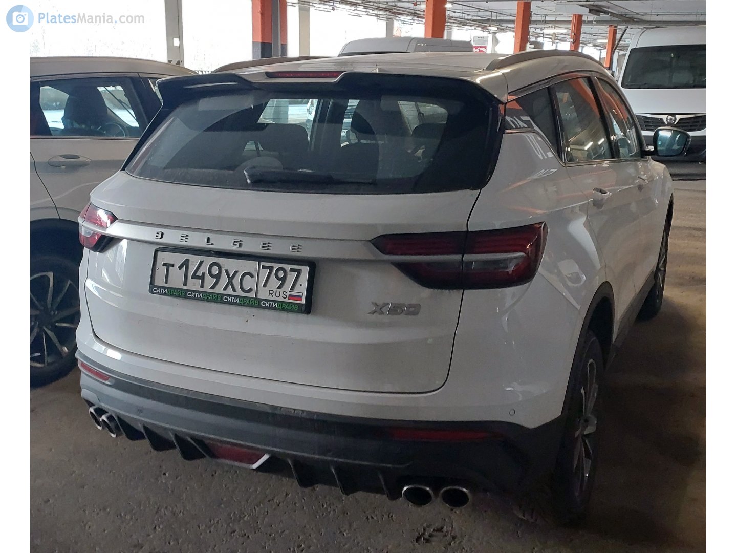 т 149 хс 797, BelGee X50 2023– (rebadged Geely Coolray)