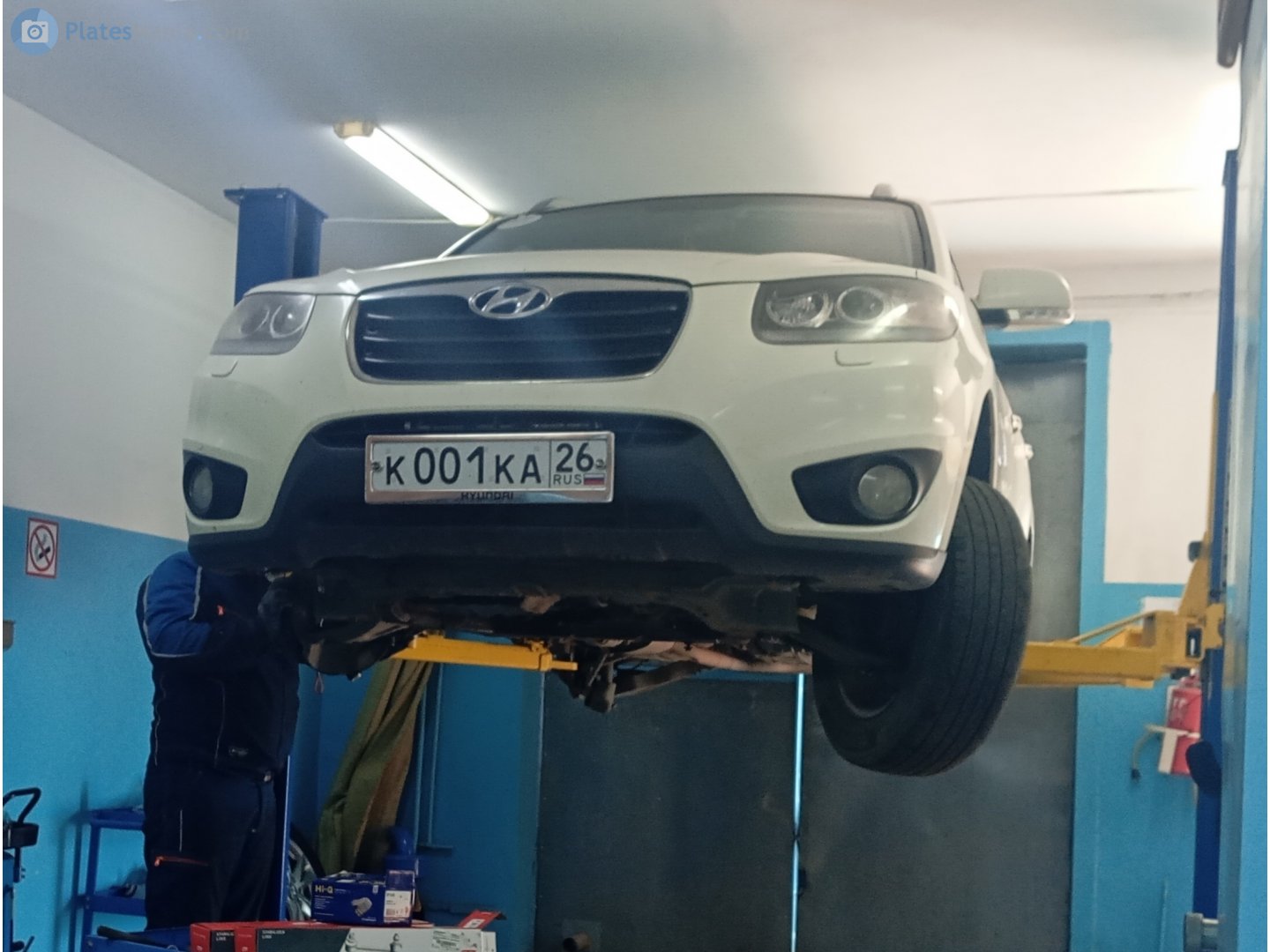 к 001 ка 26, Hyundai Santa Fe 2nd gen (CM), facelift, 2009–2012