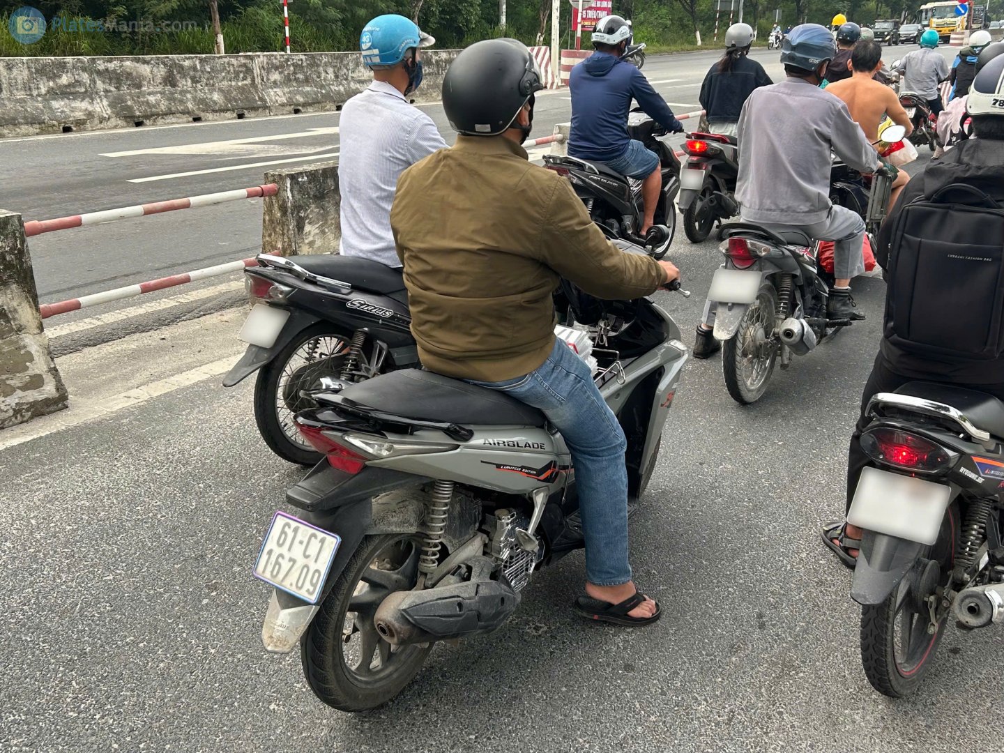 61-C1 167.09, Honda AirBlade 