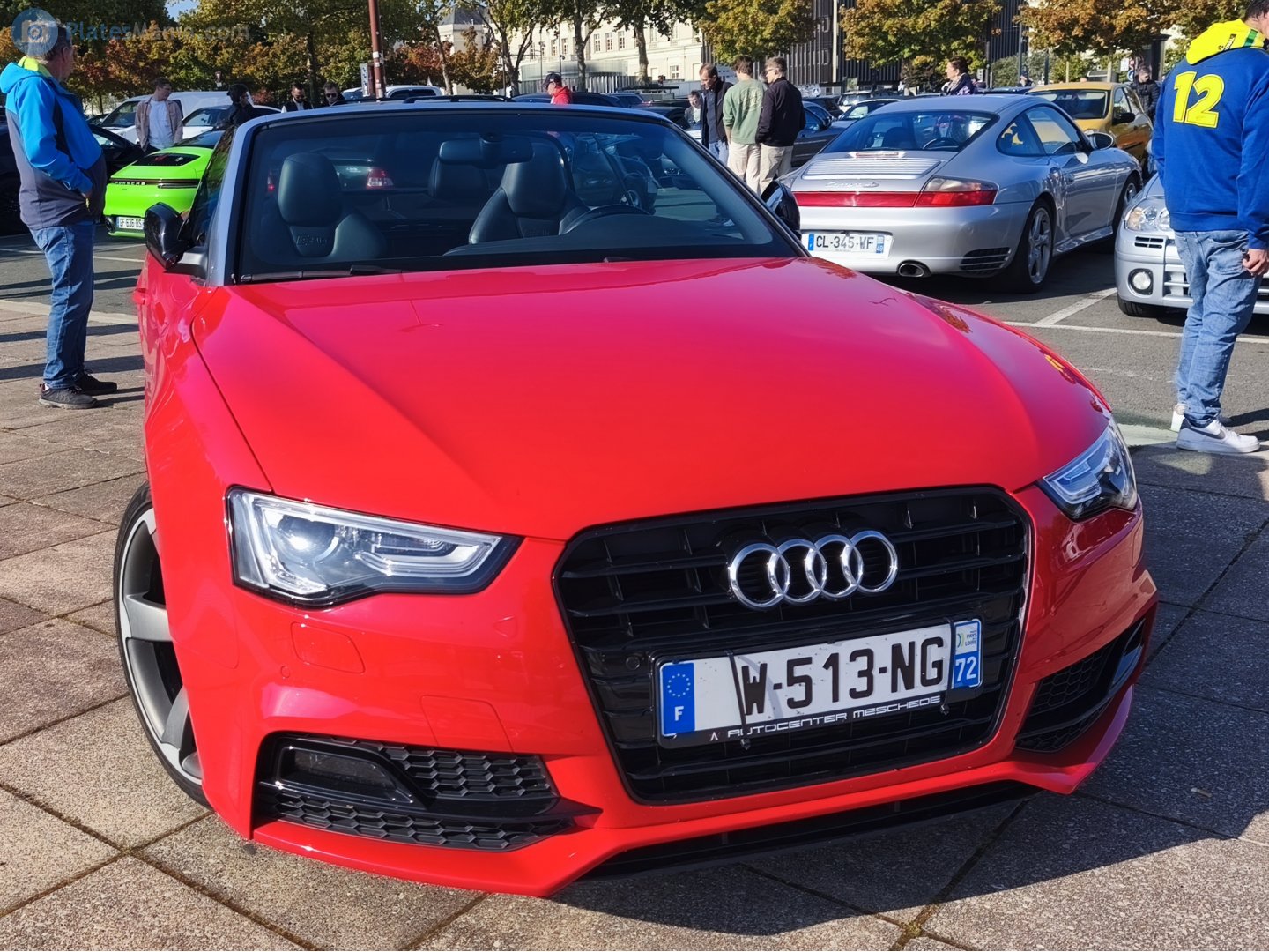 W-513-NG, Audi A5 1st gen Cabriolet (B8/8F7), facelift, 2011–2017