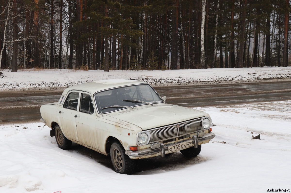 х 755 ве 24, GAZ 24 Волга 24(-01/07) Sedan, 1969–1985