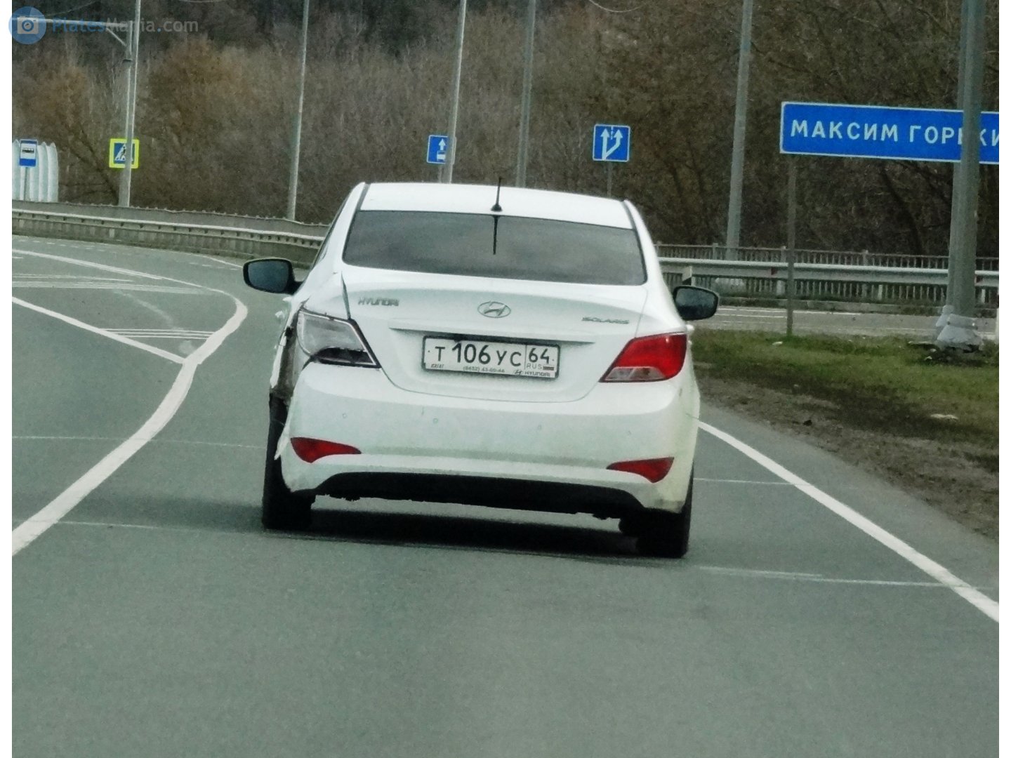 т 106 ус 64, Hyundai Solaris 1st gen Sedan (RB), facelift, 2014–2017
