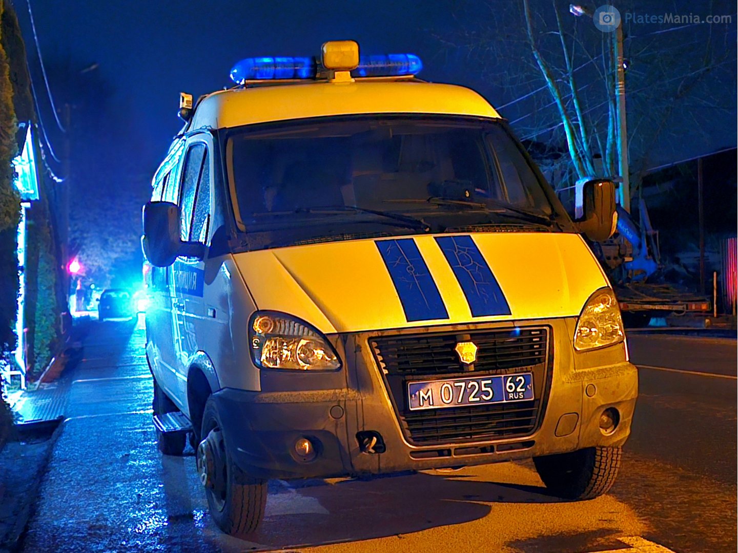 м 0725 62, GAZ 3221 ГАЗель 32215 Police Van, facelift, 2003–