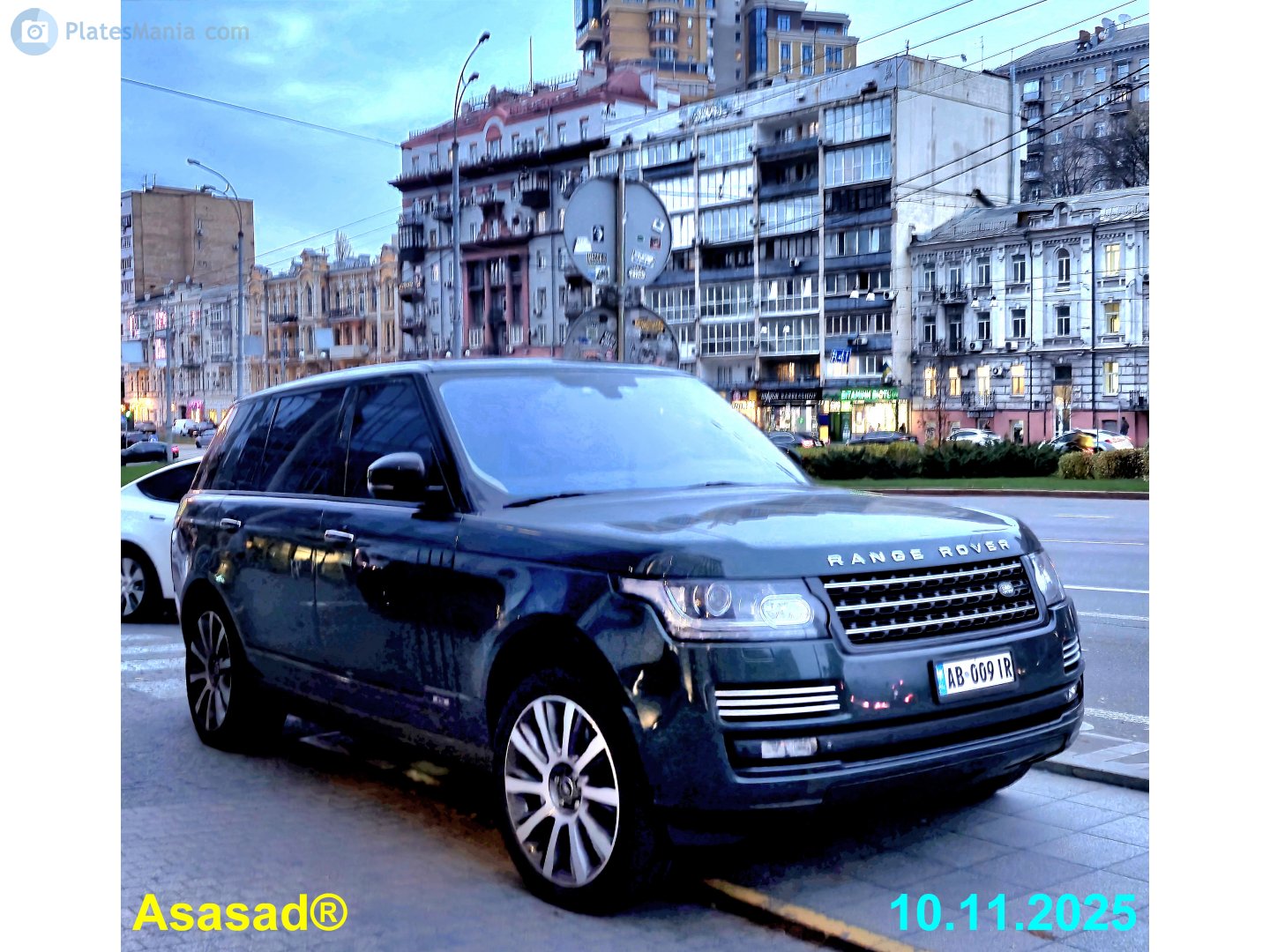 AB 009 IR, Land Rover Range Rover 4th gen (L405), 2012–2018
