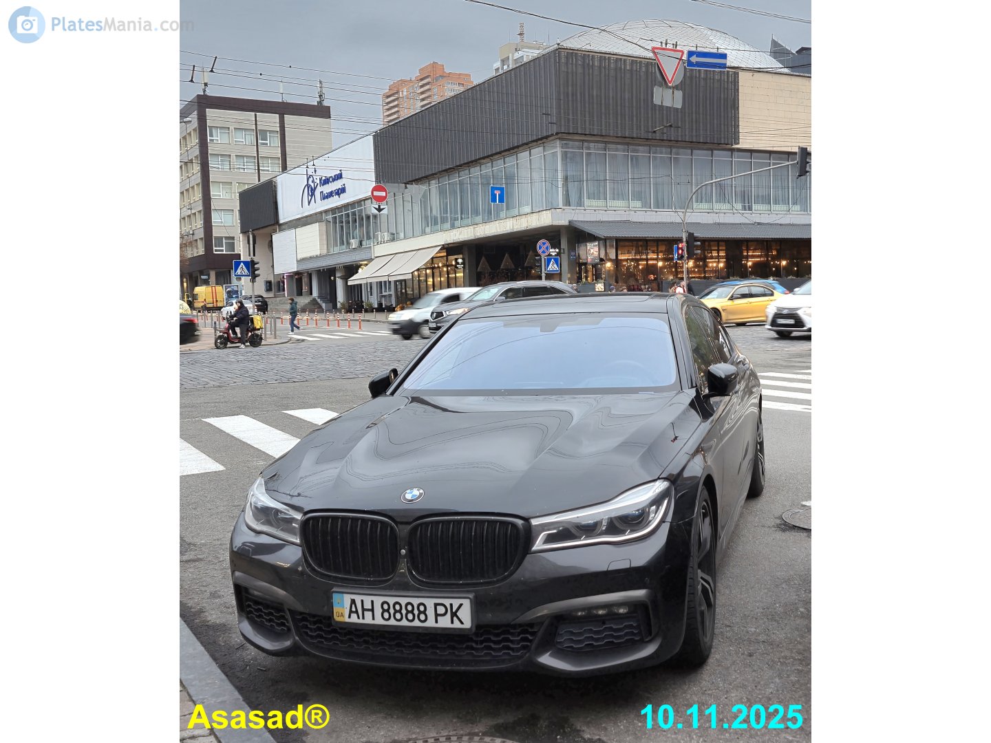 AH 8888 PK, BMW 7 Series 6th gen (G11/G12), 2015–2019