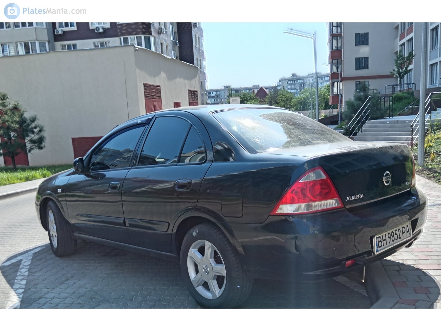 BH 9852 PA, Nissan Almera 2nd gen Classic Sedan (B10; CIS-market), 2006–2013