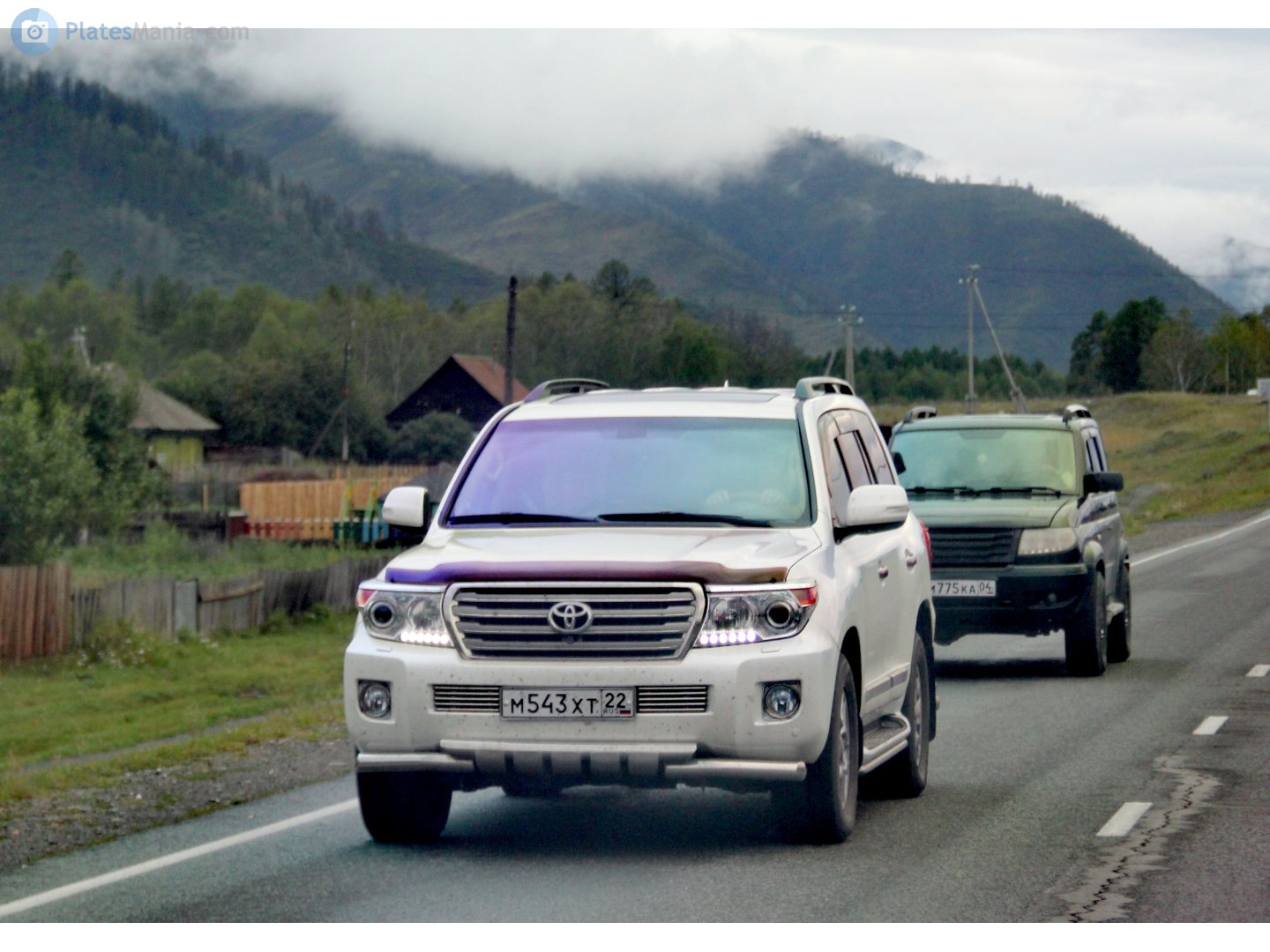 м 543 хт 22, Toyota Land Cruiser 200 (J200), 1st facelift, 2011–2015