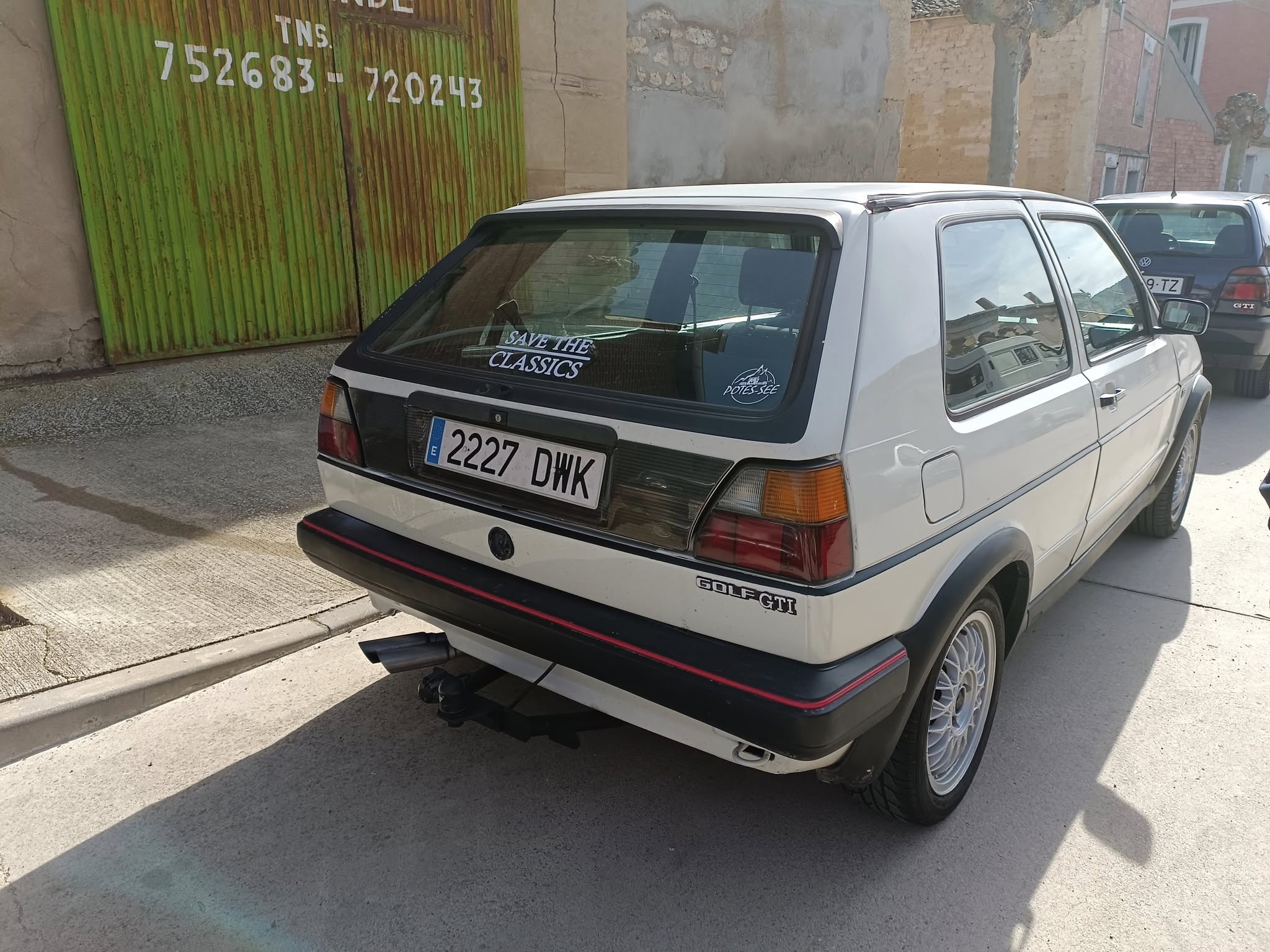 2227 DWK, Volkswagen Golf 2nd gen 3-door Hatch (19/1G), 1983–1992