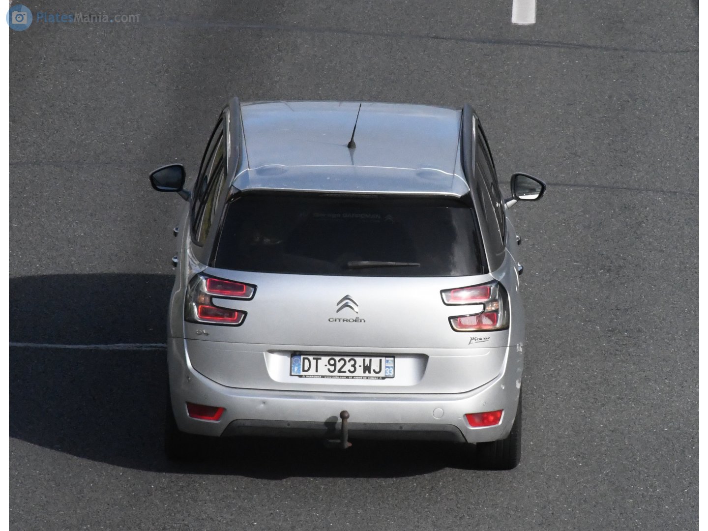 DT-923-WJ, Citroёn C4 Picasso/SpaceTourer 2nd gen Grand (DA/DE), 2013–2022