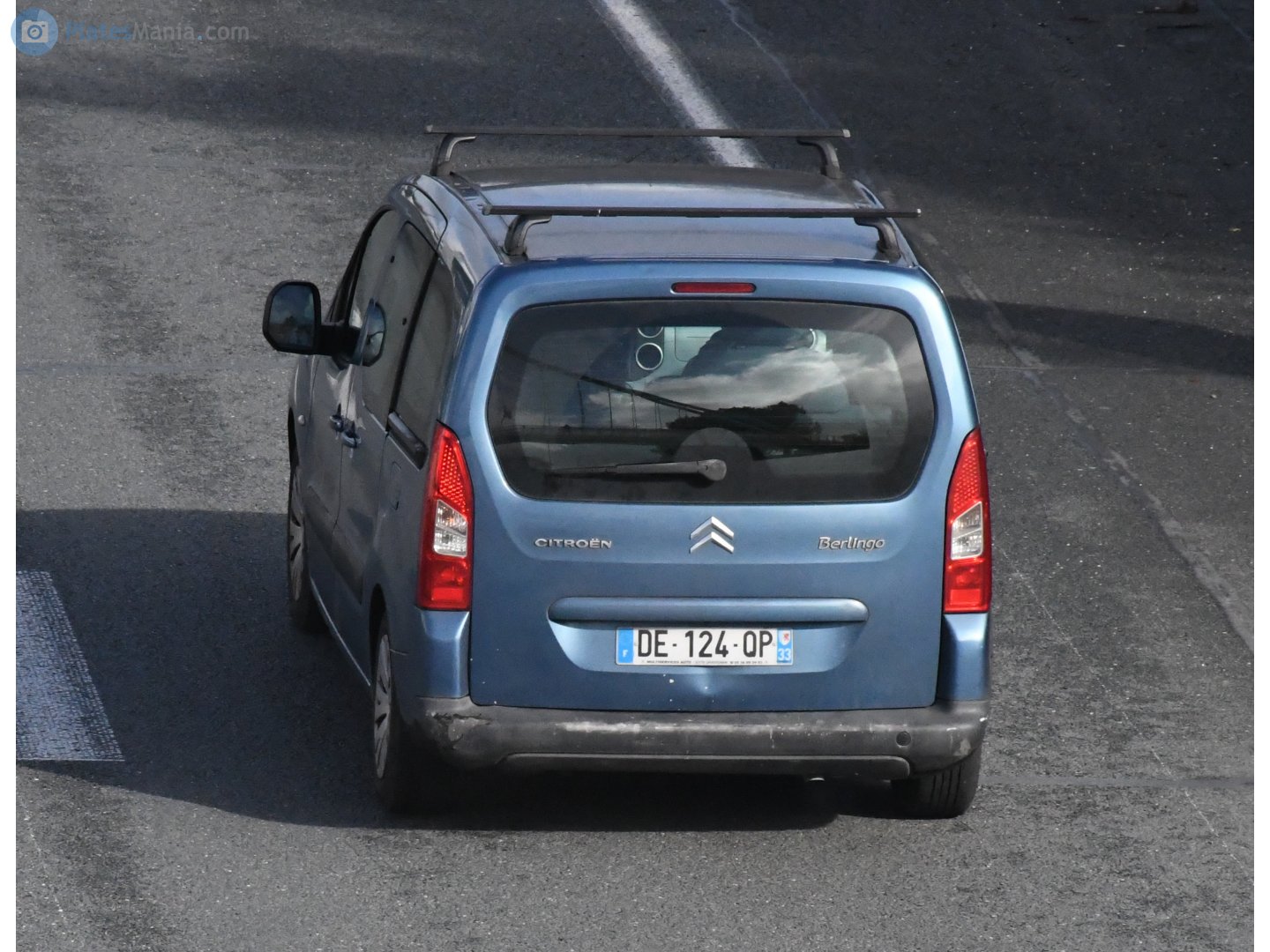 DE-124-QP, Citroёn Berlingo 2nd gen Multispace (B9), 2008–2018 (–2022 for CIS-market)