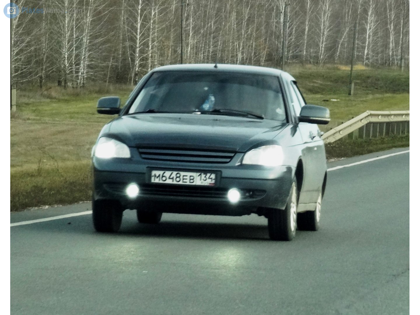 м 648 ев 134, Lada (VAZ) 2170 Priora 