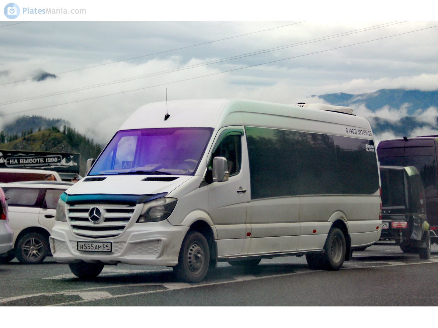 н 555 ам 04, Mercedes-Benz Sprinter 2nd gen (W906), facelift, 2013–2018