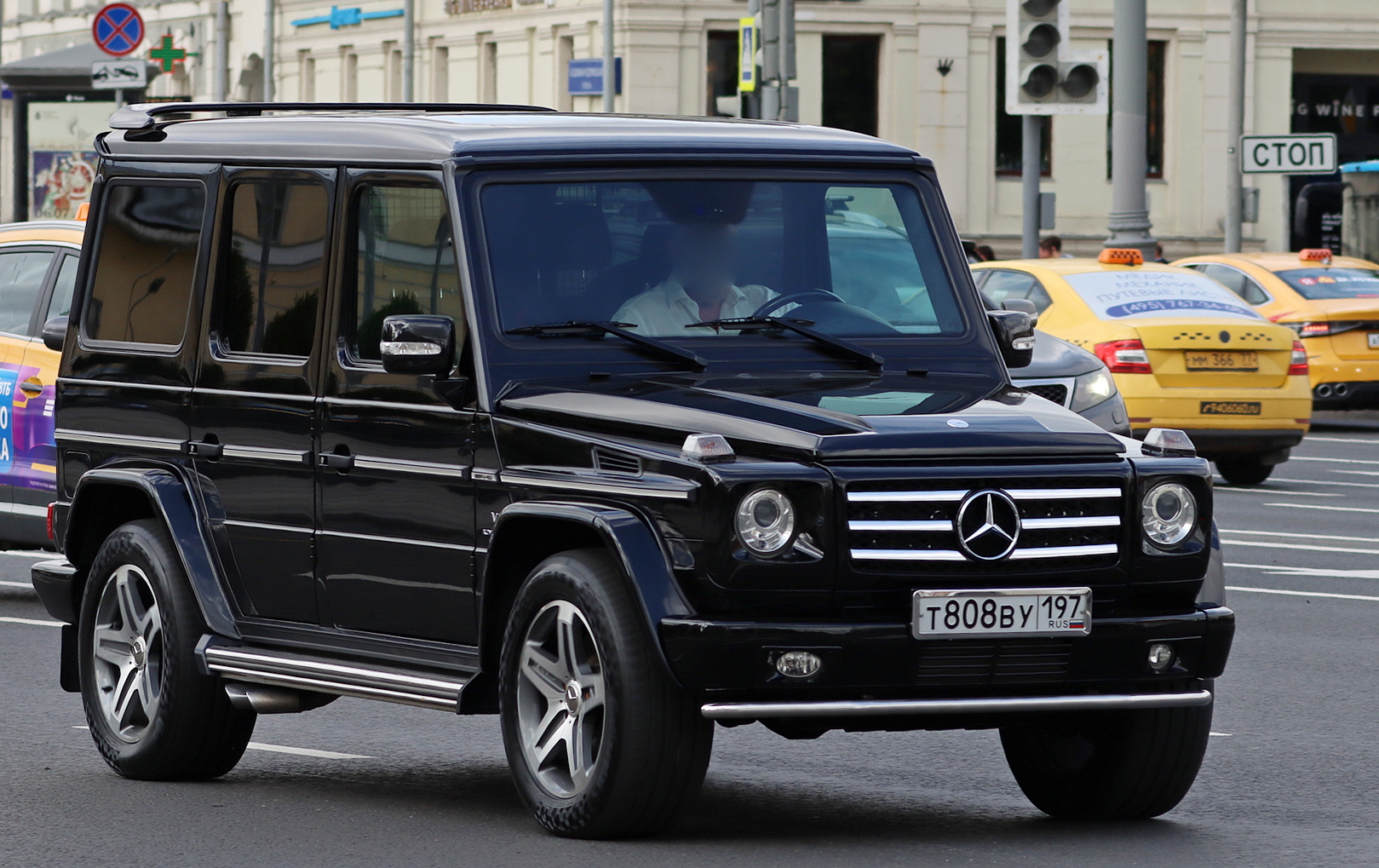 т 808 ву 197, Mercedes-Benz G-Klasse 1st gen 5-door SUV (W463), 1990–2018