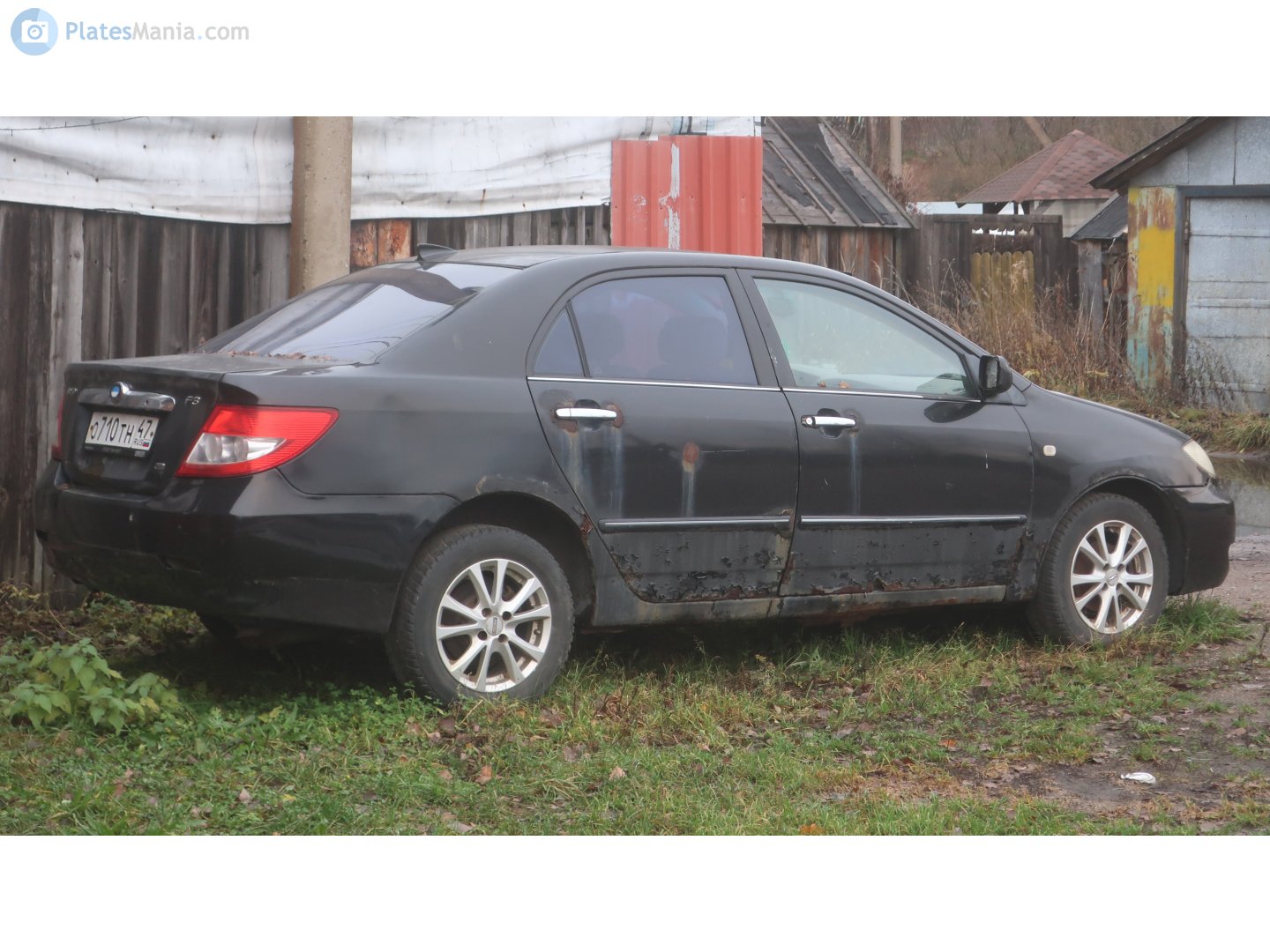 о 710 тн 47, BYD F3 / F5 / L3 1st gen F3 Sedan, 2005–2014